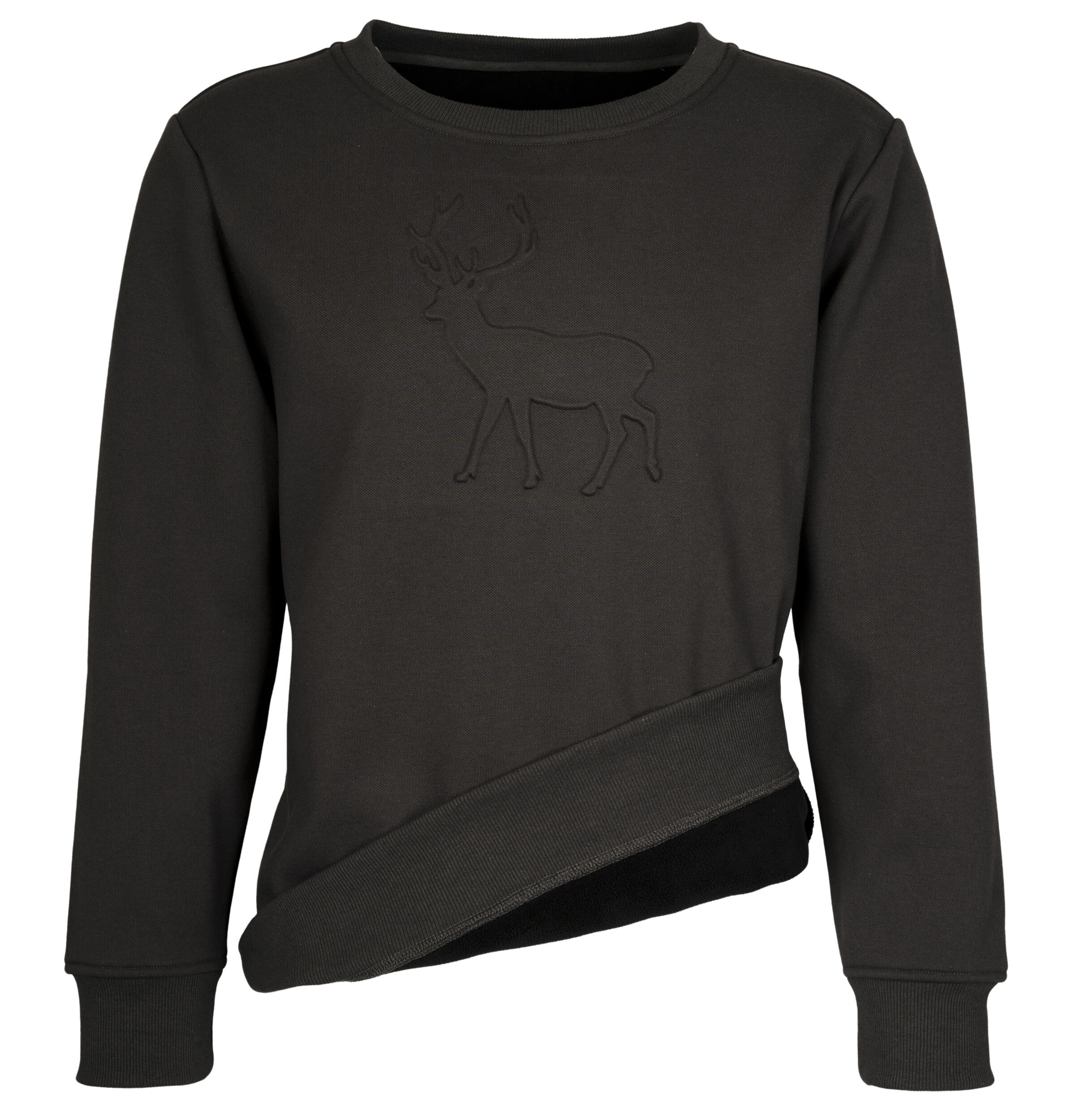 Hubertus Funktions-Sweatshirt Hirschmotiv Jack (oliv/braun) Hubertus Funktions-Sweatshirt Hirschmotiv Jack (oliv/braun)
