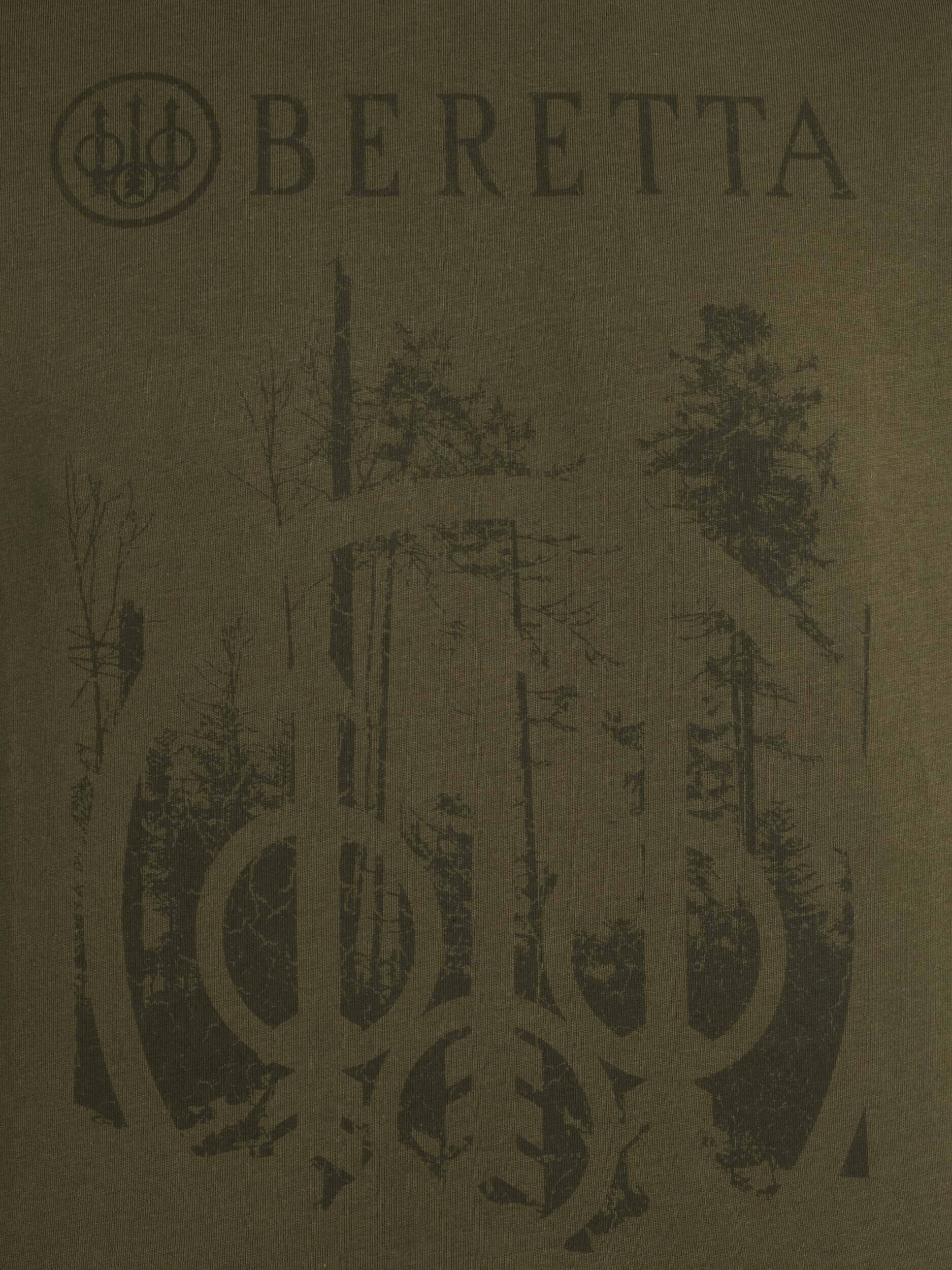 Beretta Outline T-Shirt (Dark Olive)