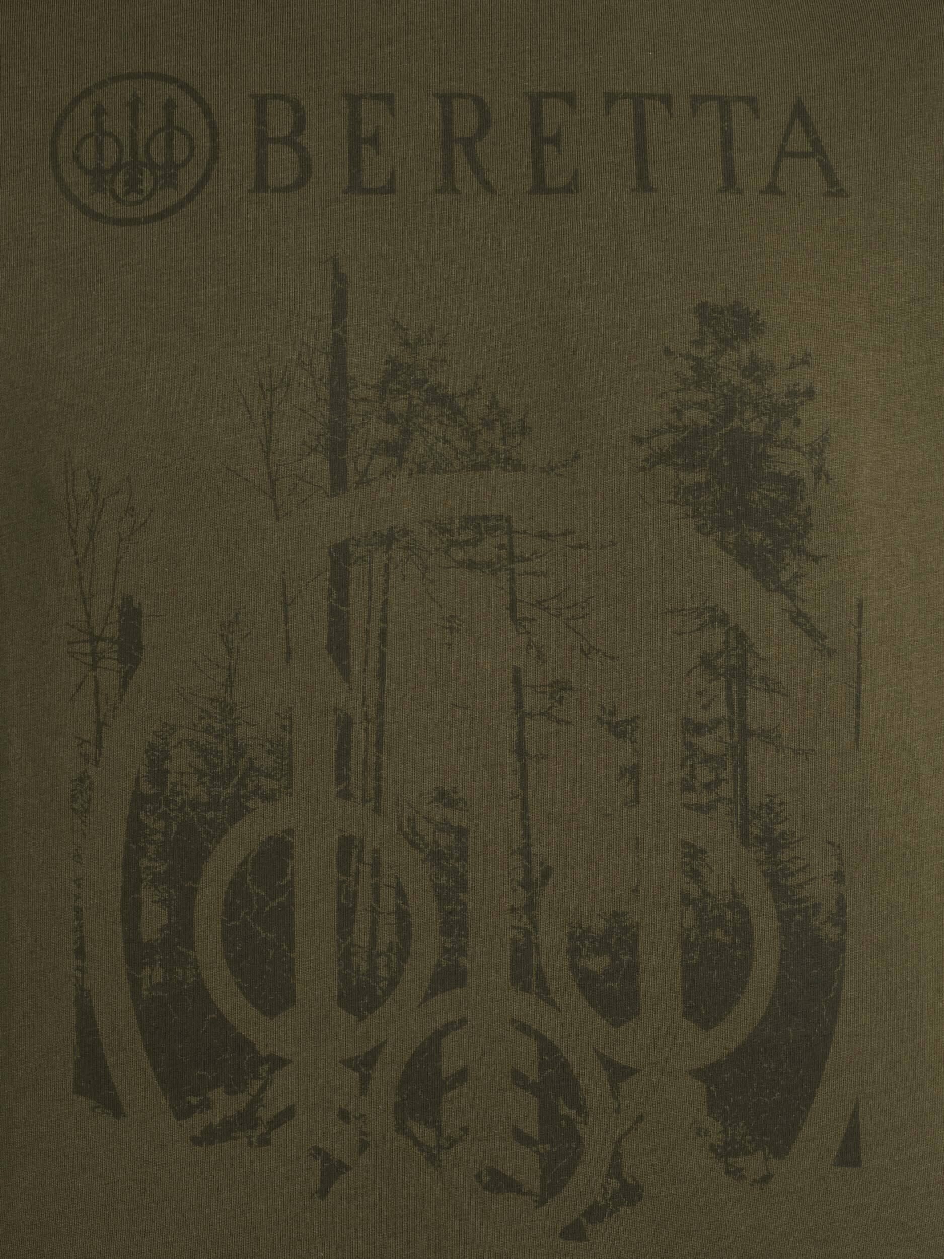 Beretta Outline T-Shirt (Dark Olive) Beretta Outline T-Shirt (Dark Olive)