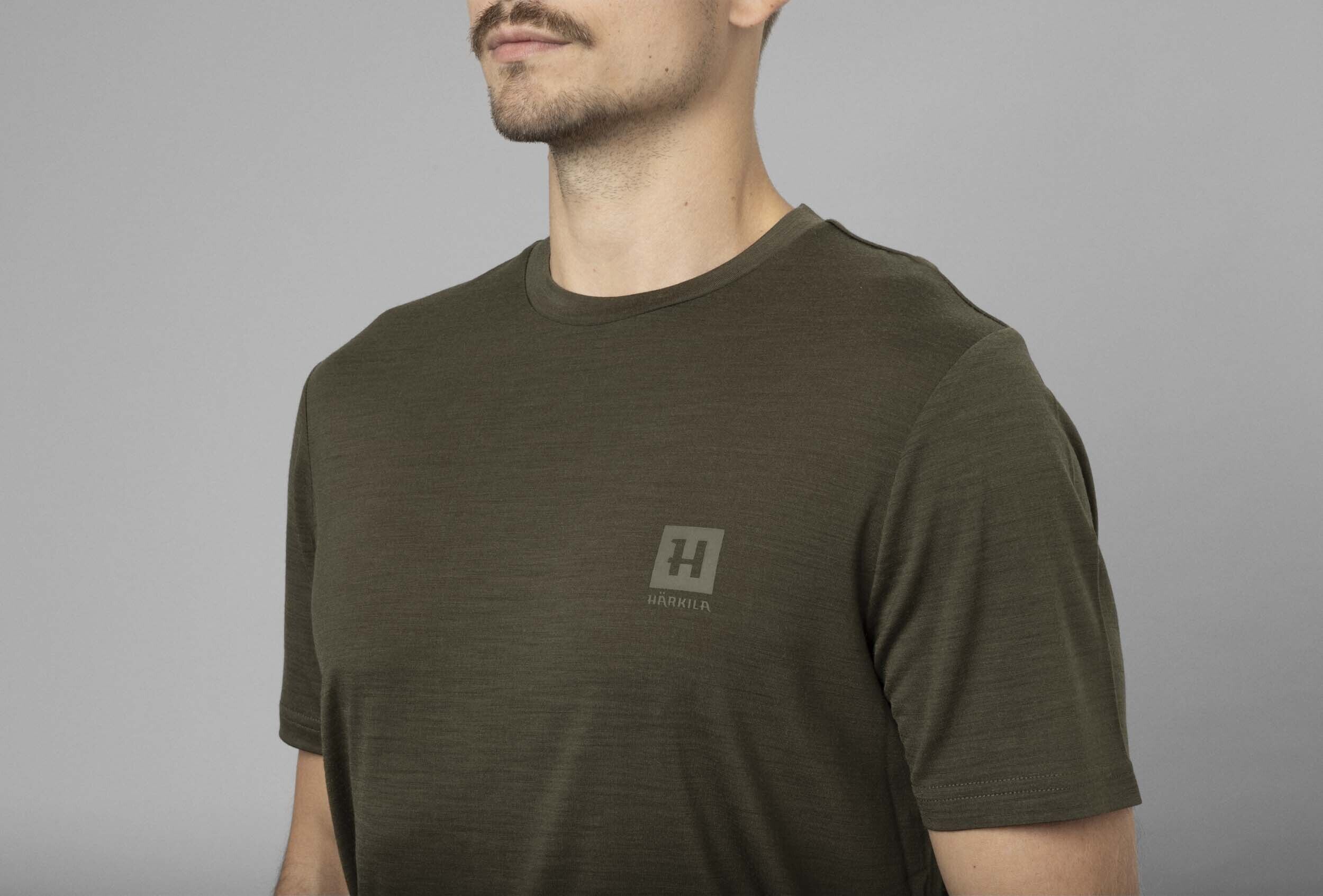 Härkila Base All Season S/S Merino-T-Shirt (Willow green) Härkila Base All Season S/S Merino-T-Shirt (Willow green)