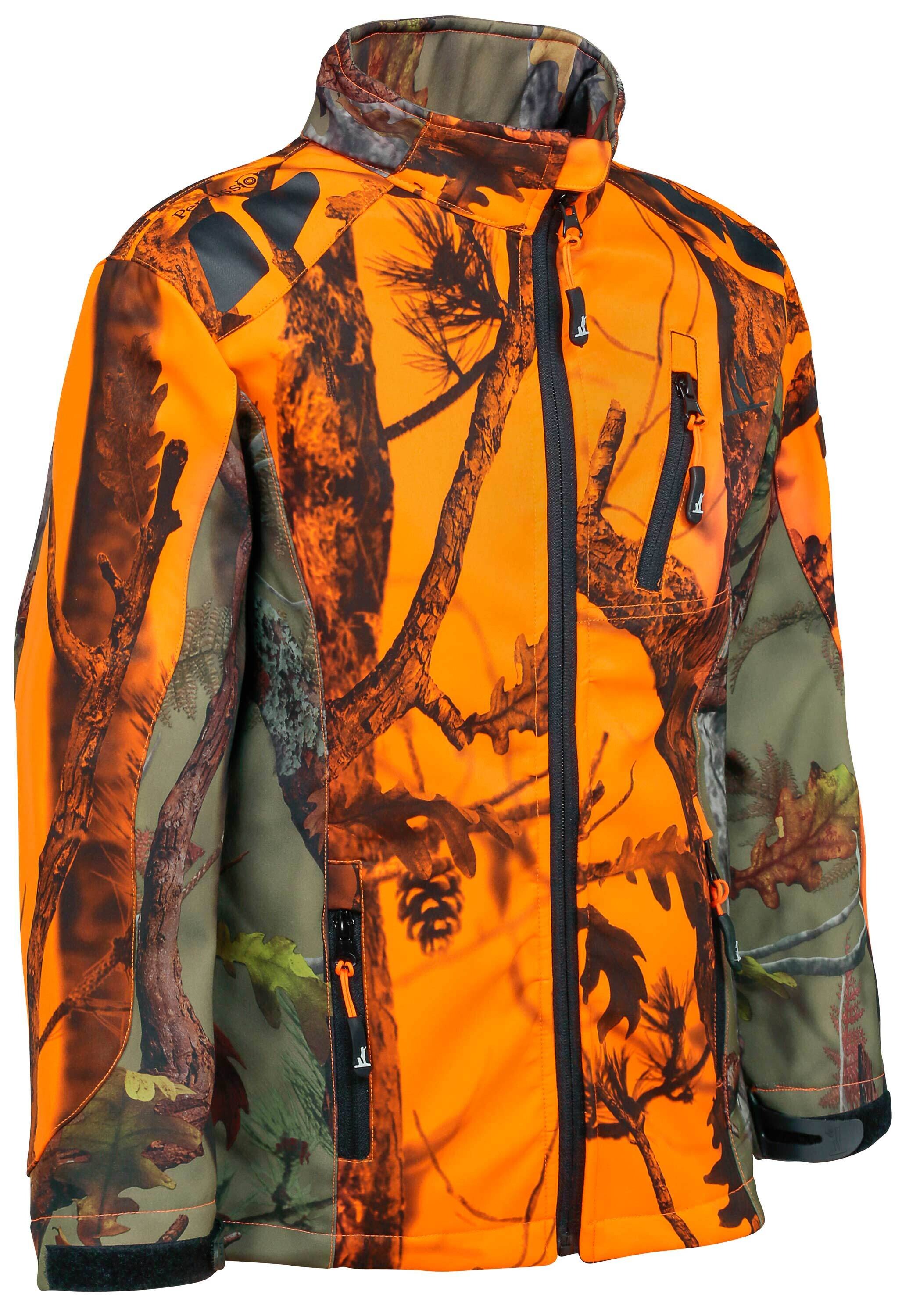 Percussion Kinder-Softshelljacke GC (ghostcamo blaze)