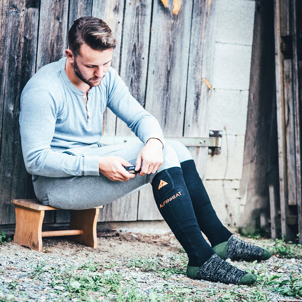 Alpenheat Beheizte Wollsocken Fire-Socks Wool (AJ27)