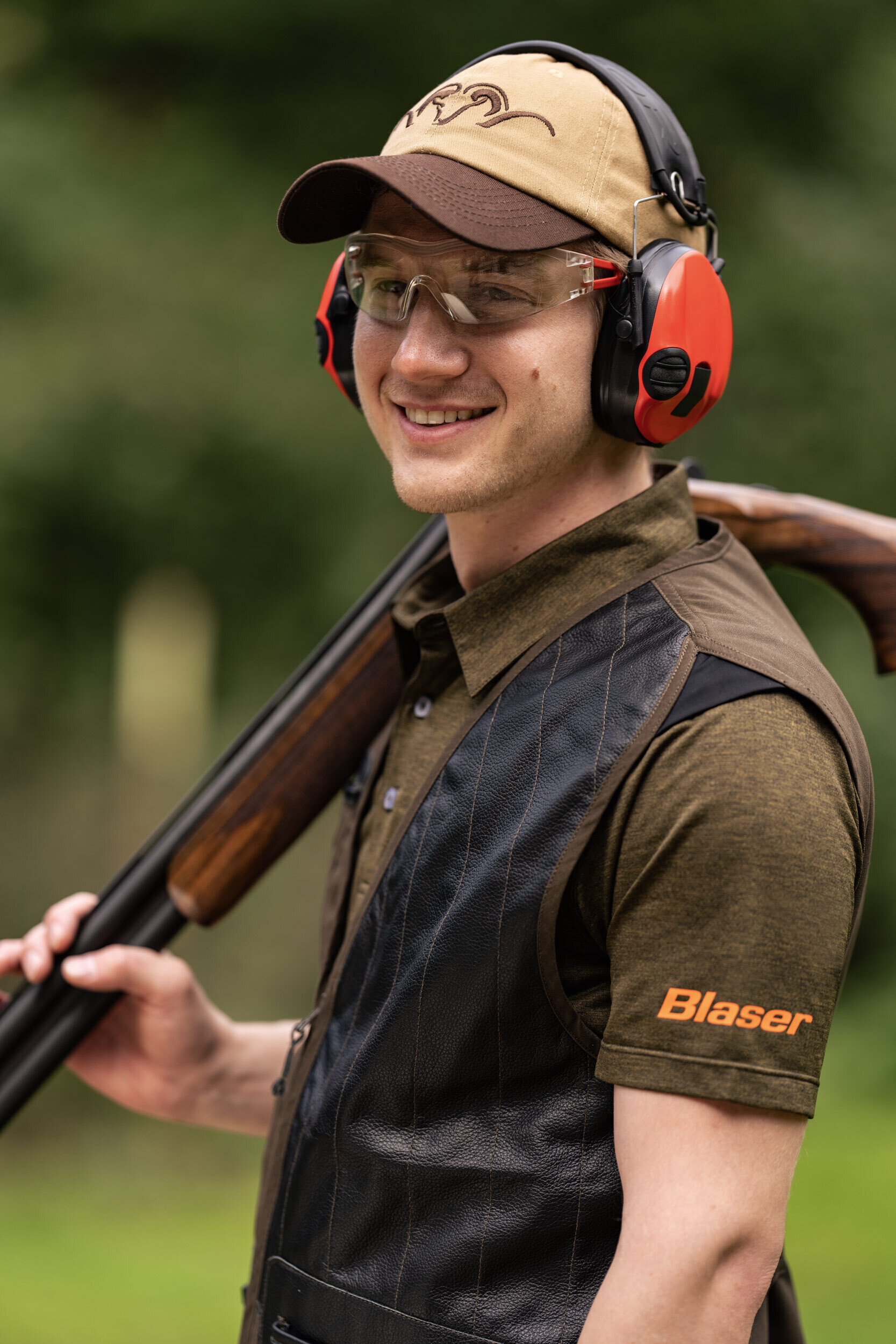Blaser Competition Poloshirt 23 (dunkel oliv)