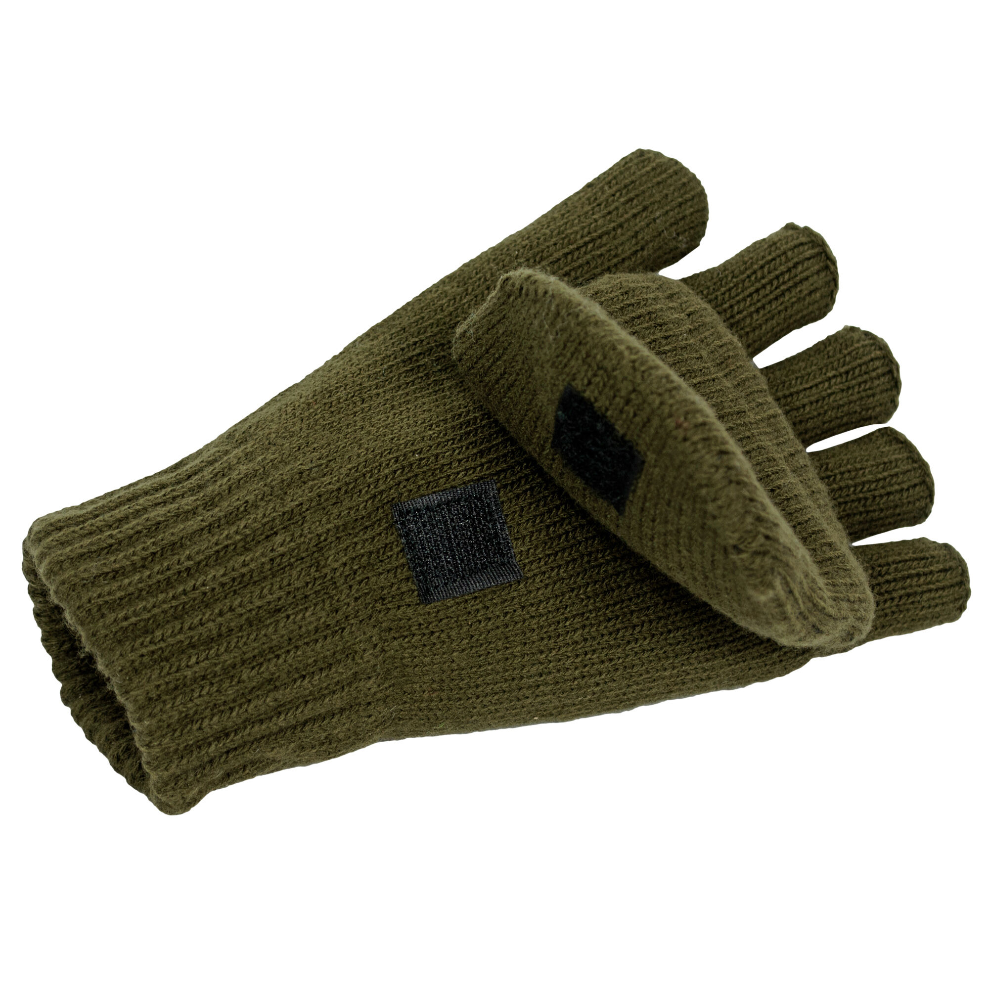 Skogen Halbfingerhandschuh mit Fäustel (oliv)