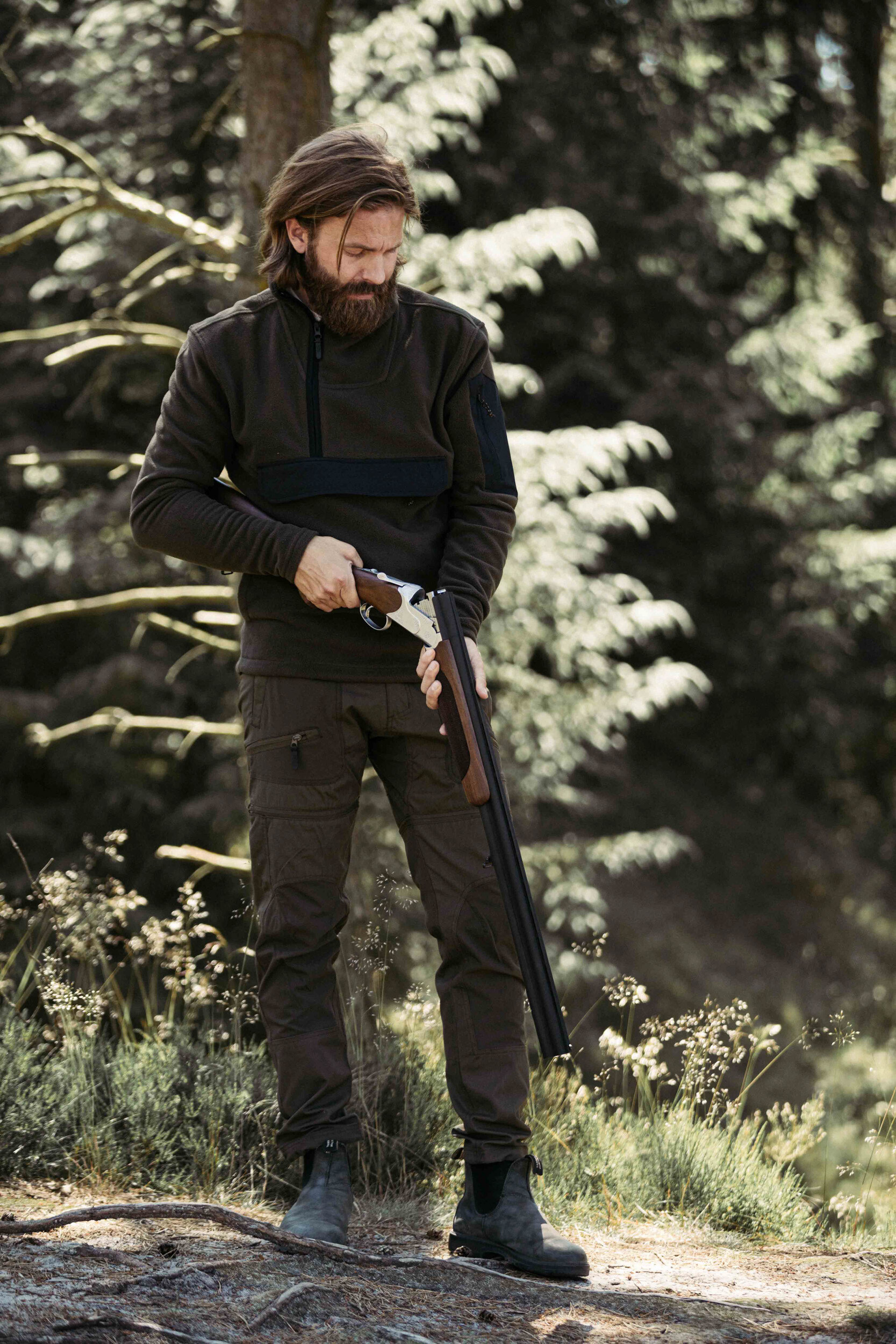 Northern Hunting Bjork Zip Off Jagdhose (braun)