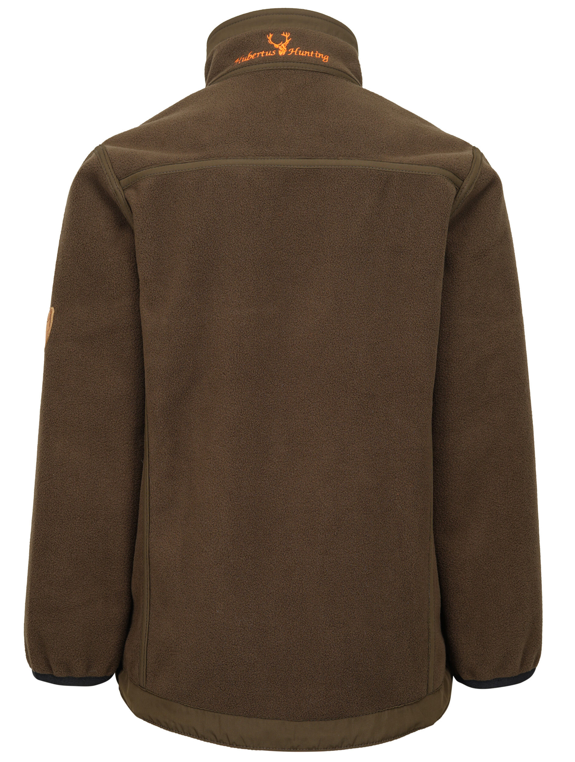 Hubertus Kinder-Warnwendefleecejacke Pirsch 2 (oliv/orange)
