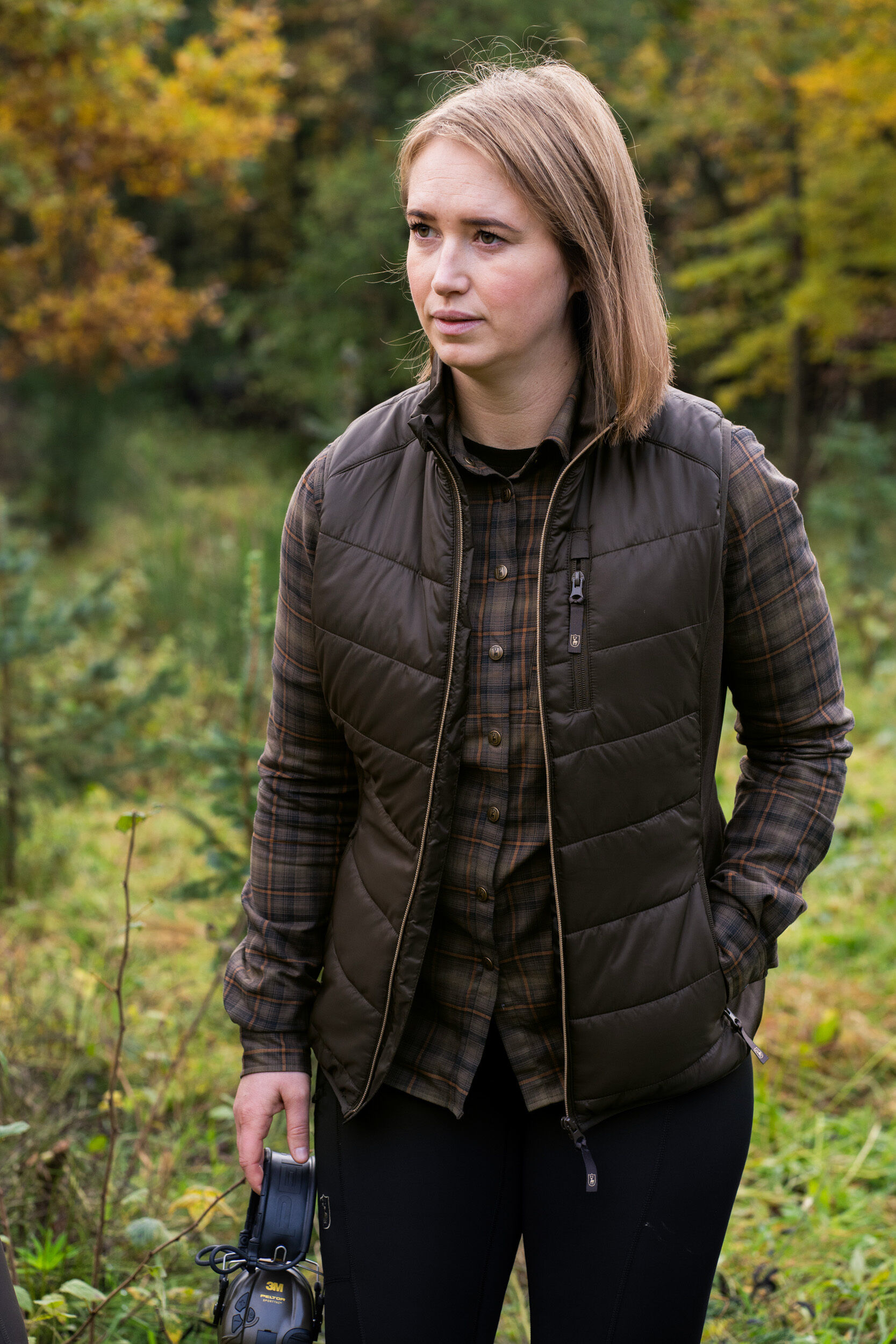 Deerhunter Lady Heat Padded Heizweste (Wood)