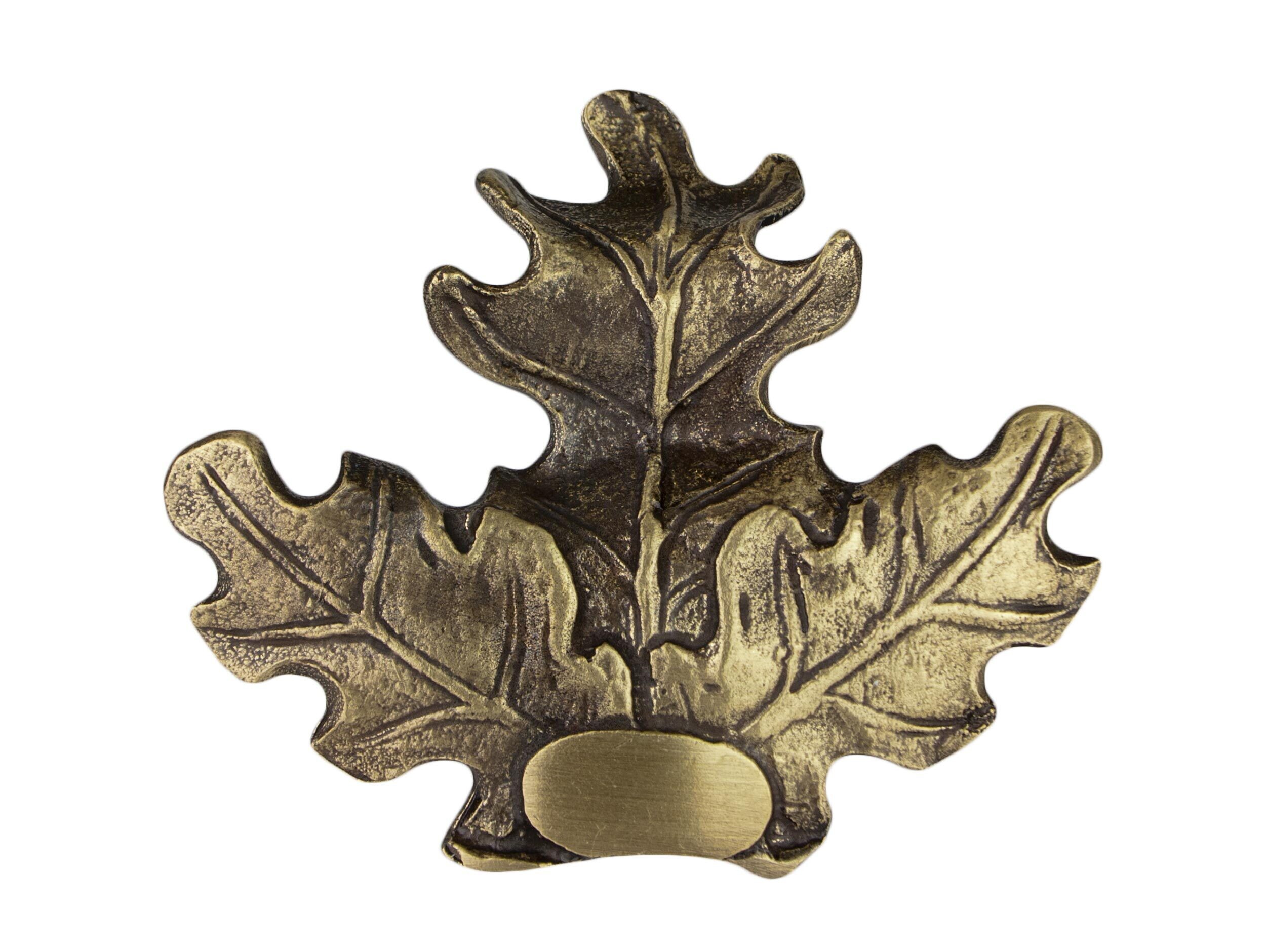 Eurohunt Eichenlaubabdeckung (Bronze massiv)