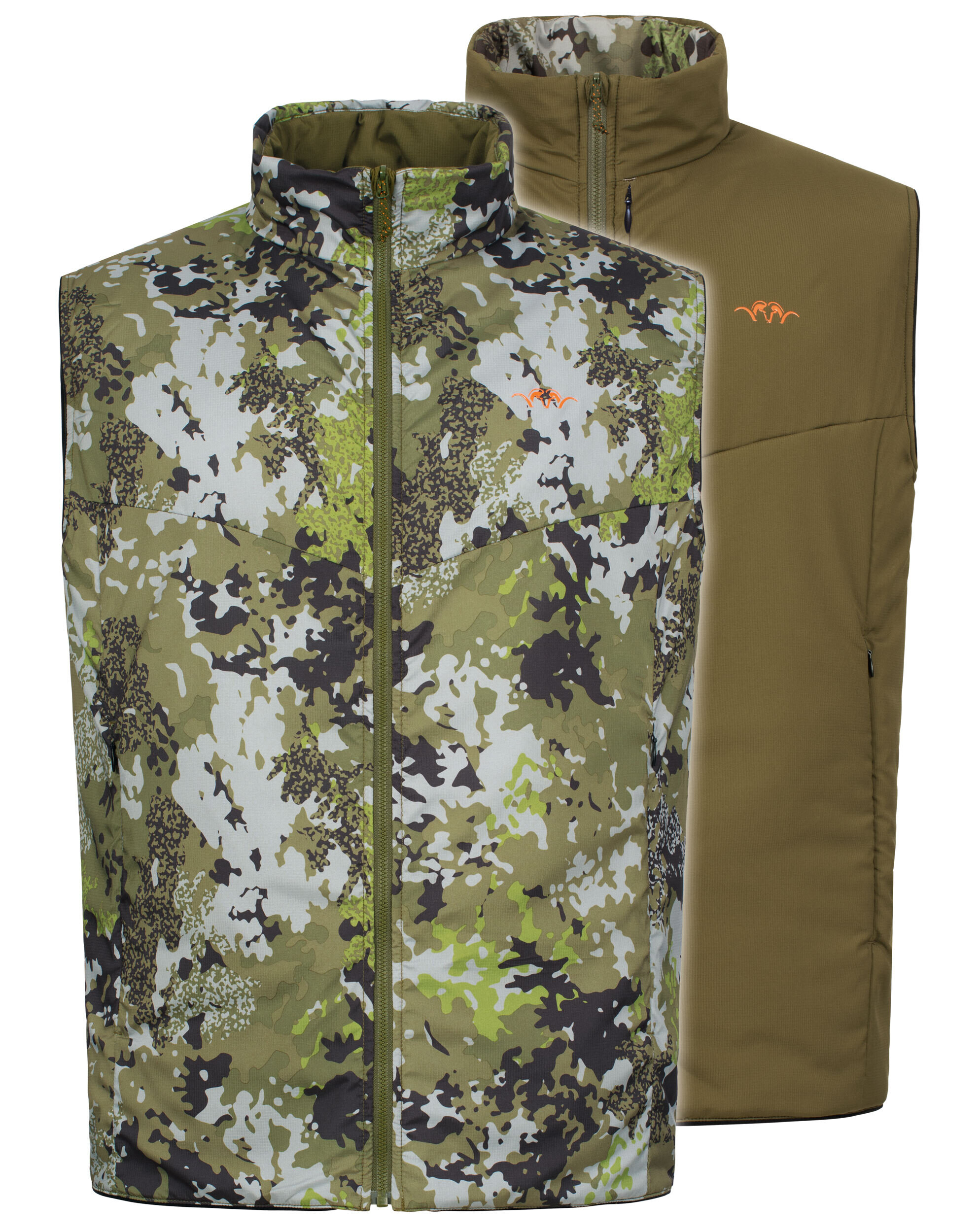 Blaser Wendeweste Endeavor (dunkel oliv, HunTec Camo)