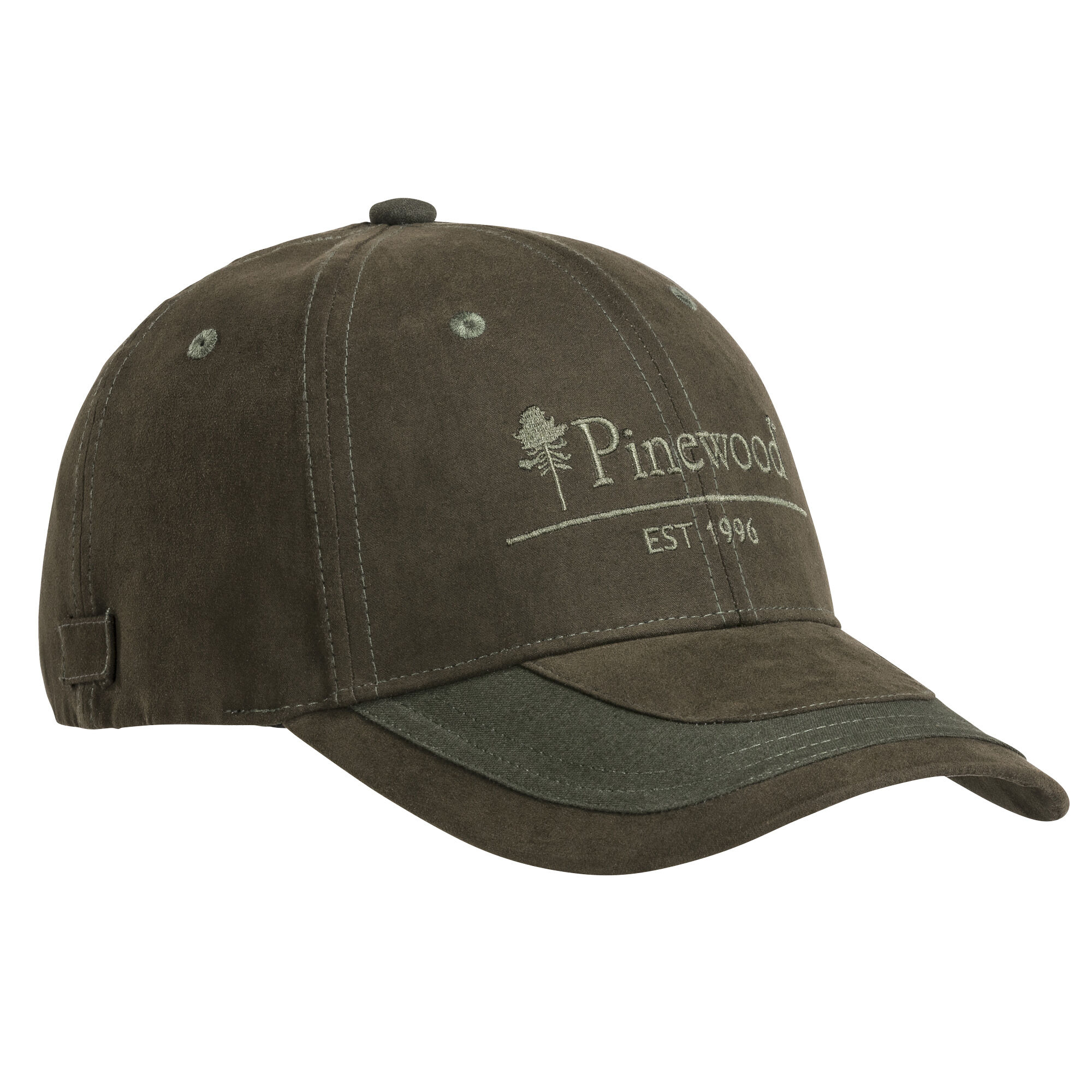 Pinewood 2-Color Cap (moosgrün/wildlederbraun)