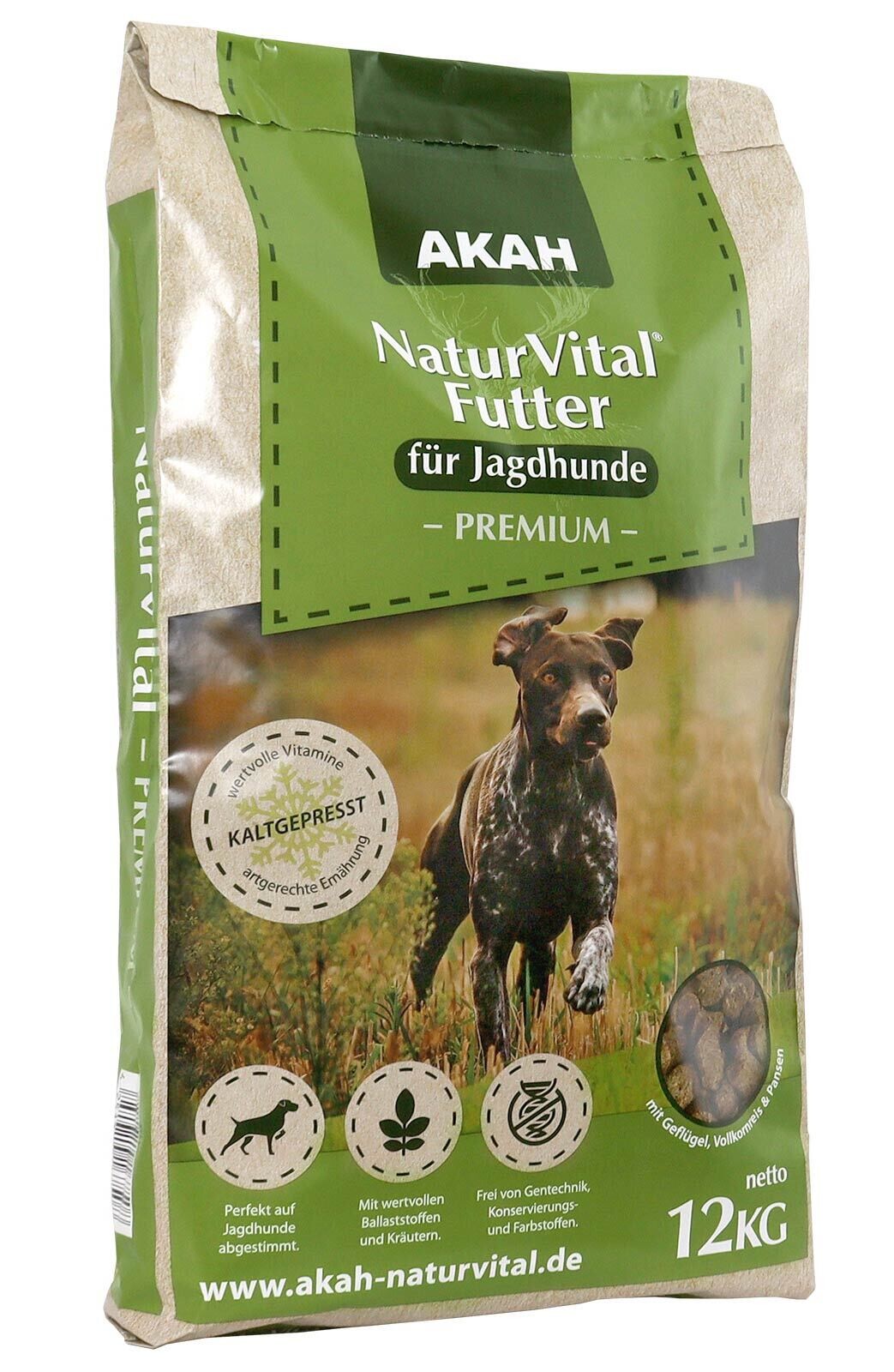 AKAH NaturVital Premium Trockenfutter (12 kg)