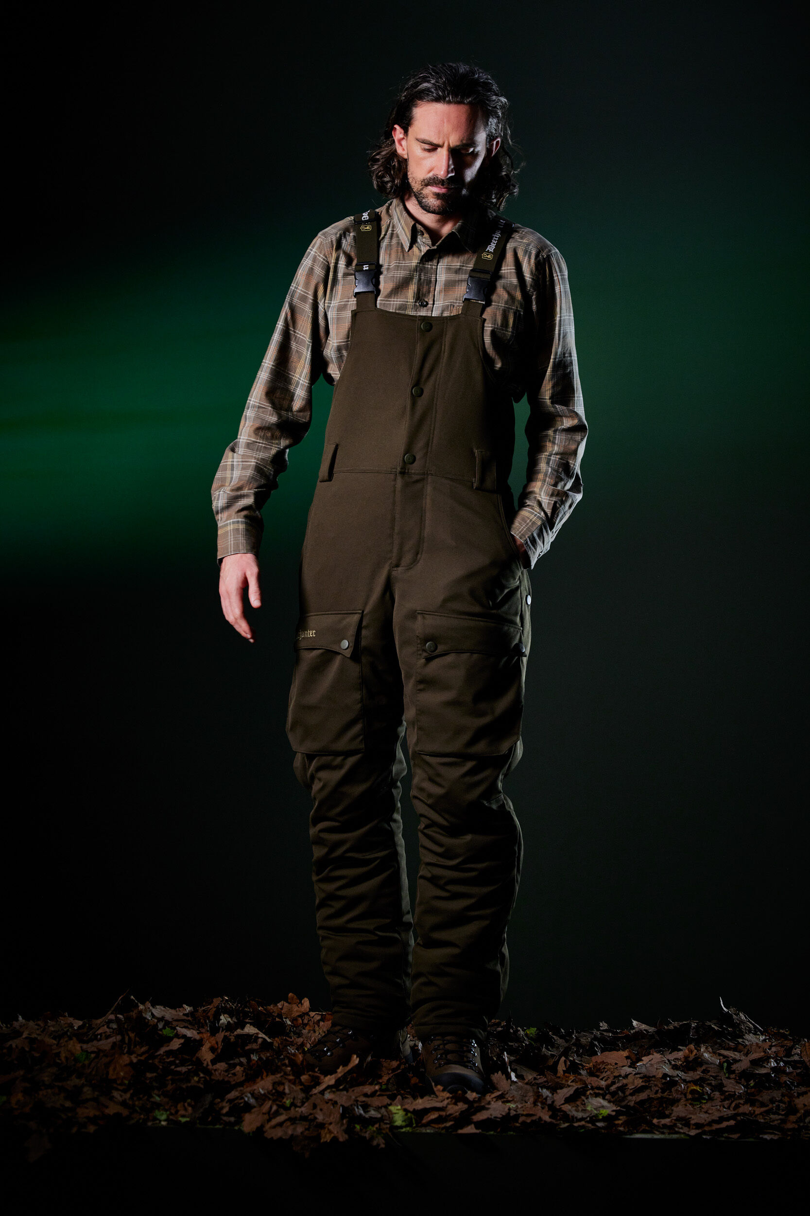 Deerhunter Muflon Pro Winter-Latzhose (Green)