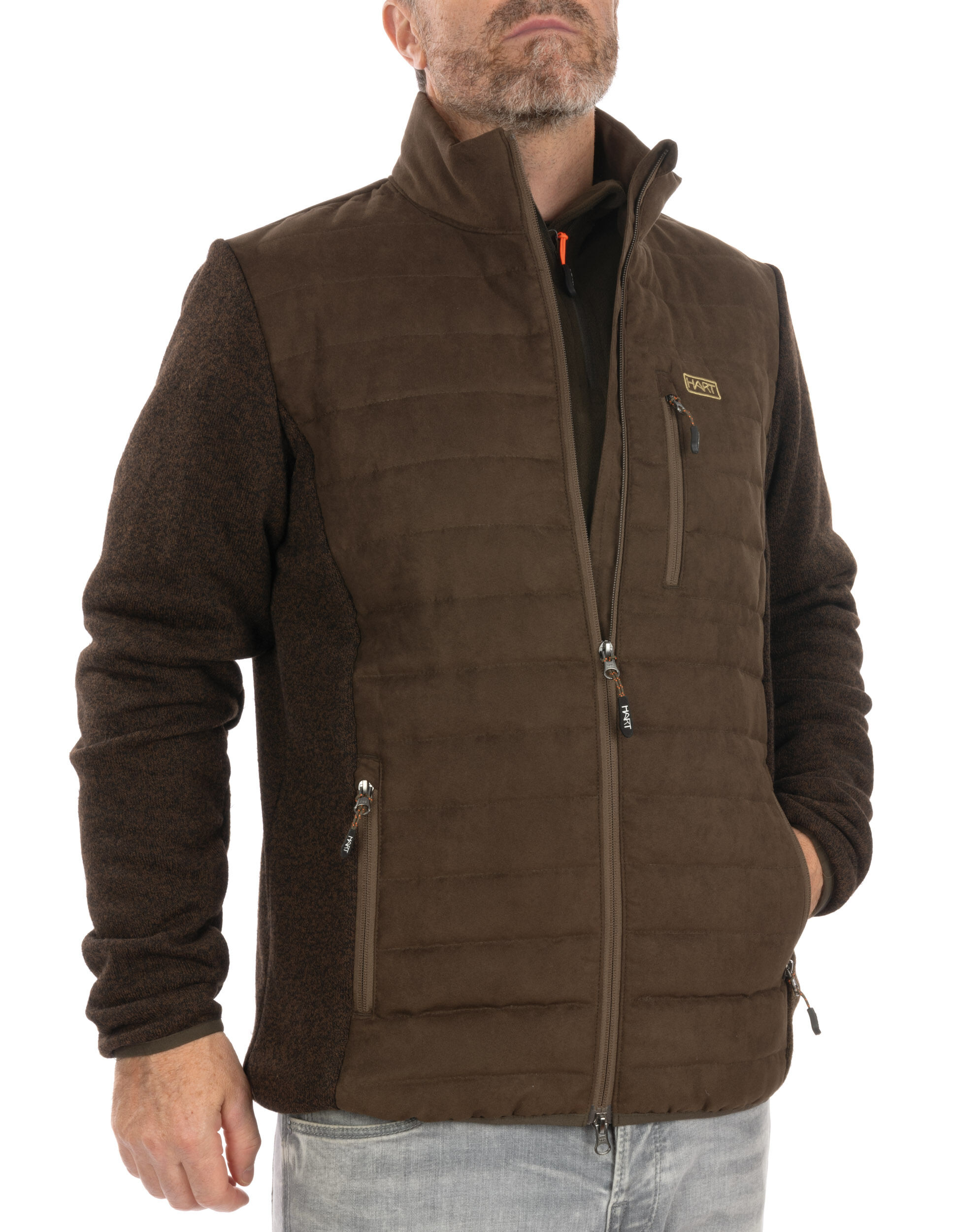 Hart Hybridjacke Montaraz-J (Braun)
