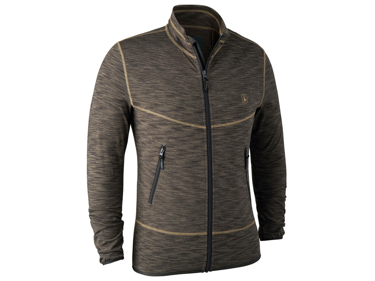 Deerhunter Norden Insulated Fleecejacke (braun melange)