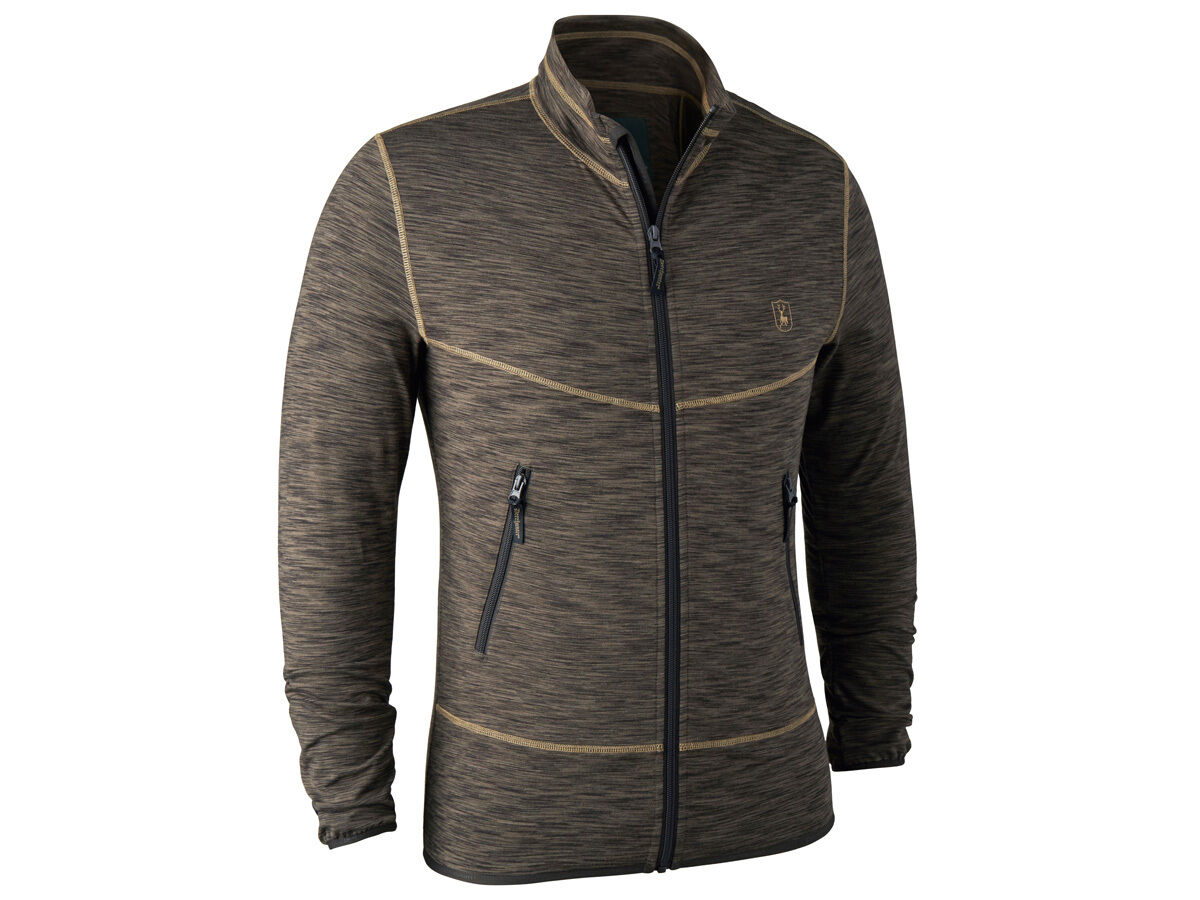 Deerhunter Norden Insulated Fleecejacke (braun melange) Deerhunter Norden Insulated Fleecejacke (braun melange)