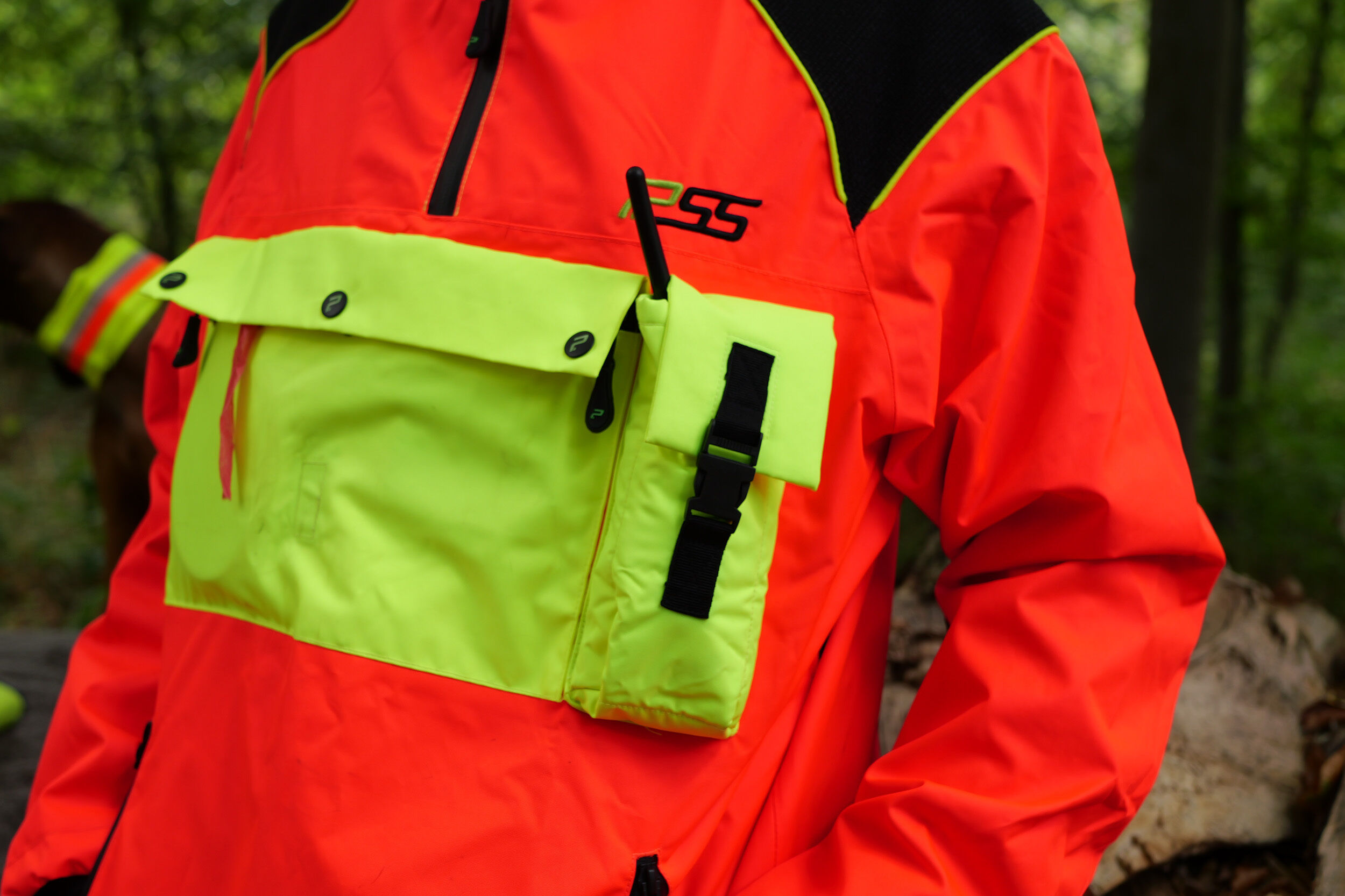 PSS X-treme Hybrid Schlupfjacke (rot/gelb)