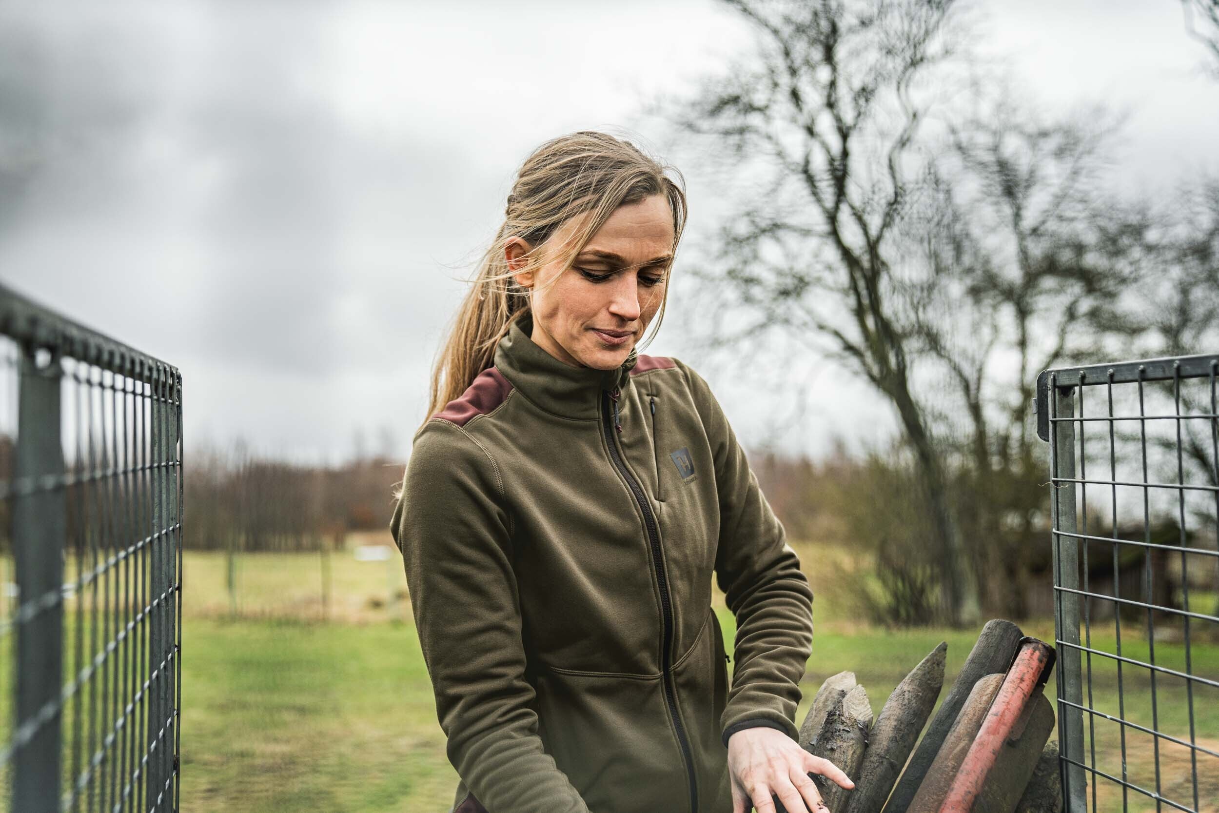 Härkila Oda Damen-Fleecejacke (Willow green) Härkila Oda Damen-Fleecejacke (Willow green)