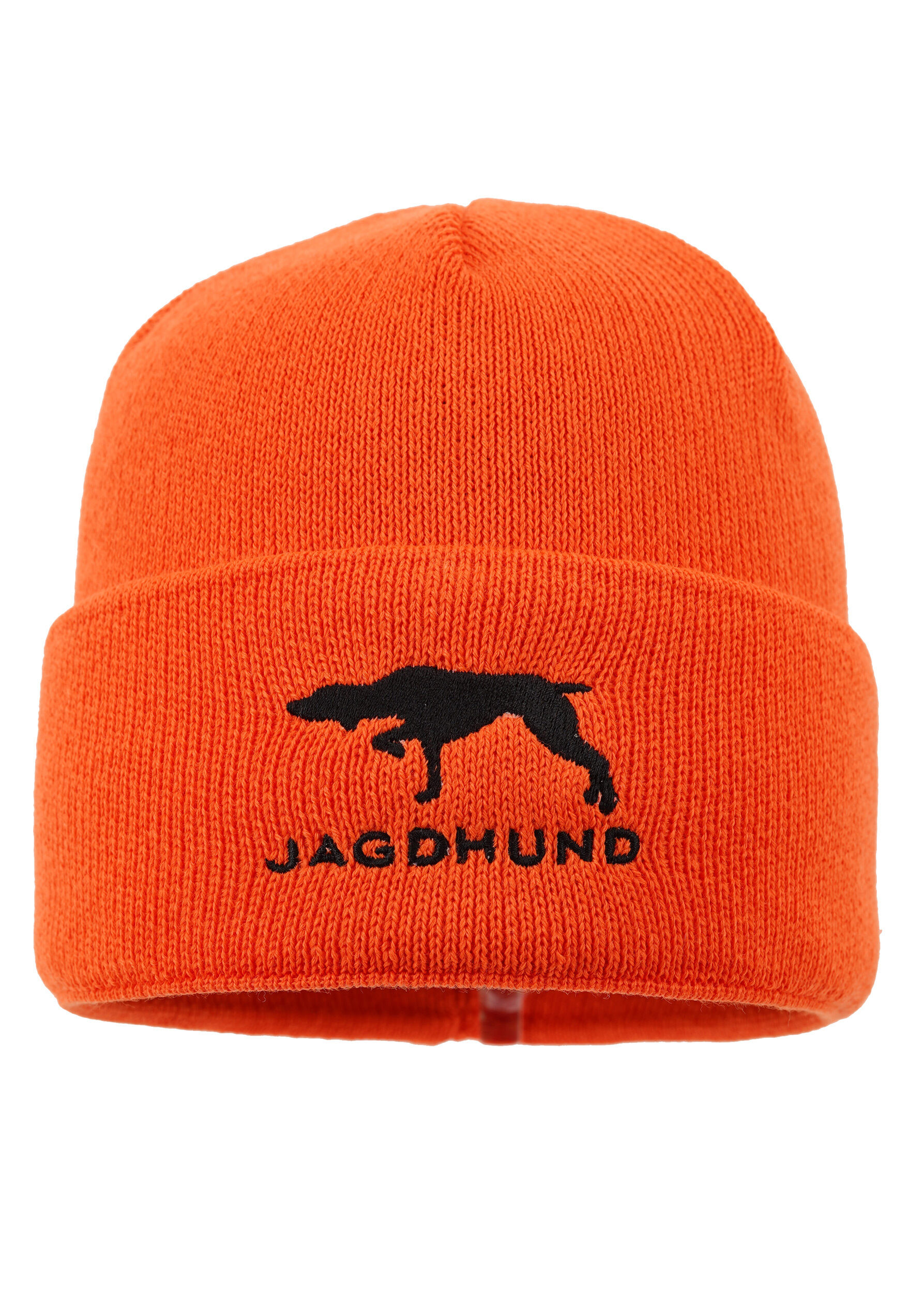 Jagdhund Merino-Strickmütze Mondsee (orange)