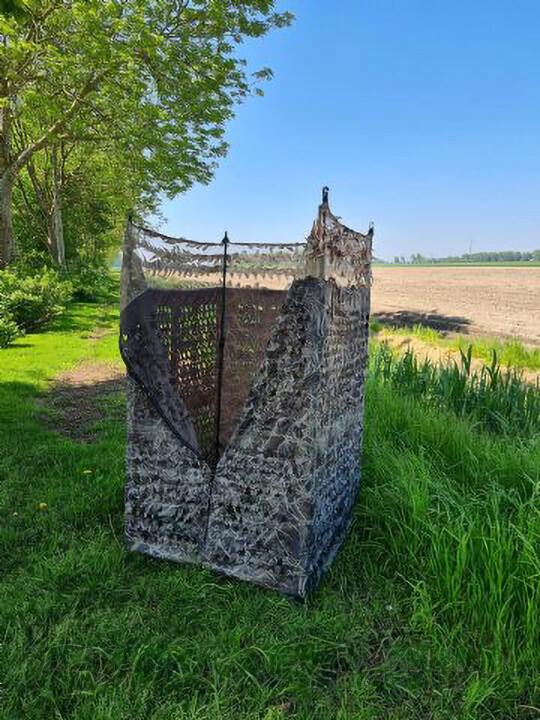 Tarnschirm Quick Blind 4-seitig (Wetland-Camo)
