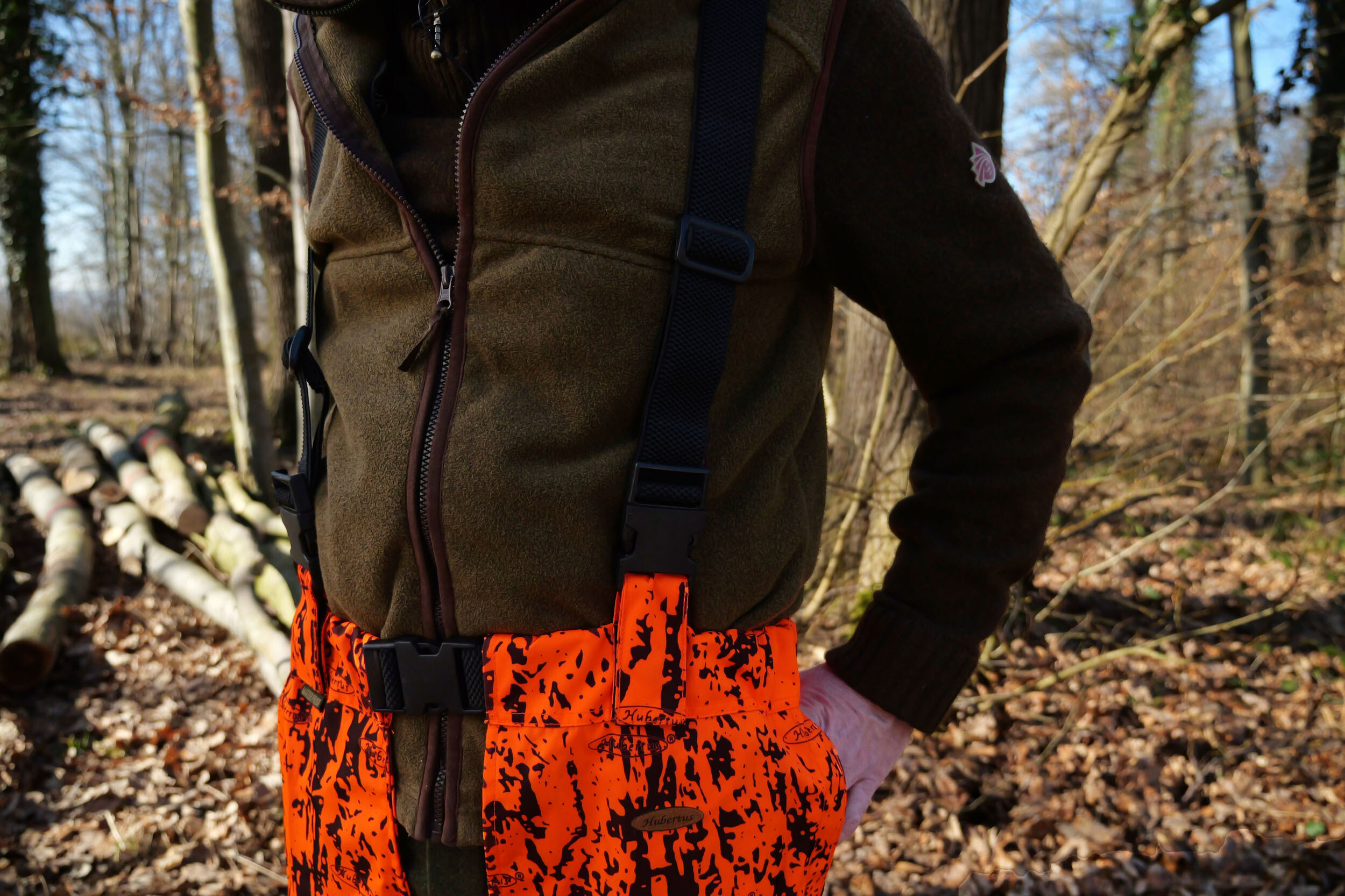 Hubertus Beinlinge Drückjagd (orange) Hubertus Beinlinge Drückjagd (orange)