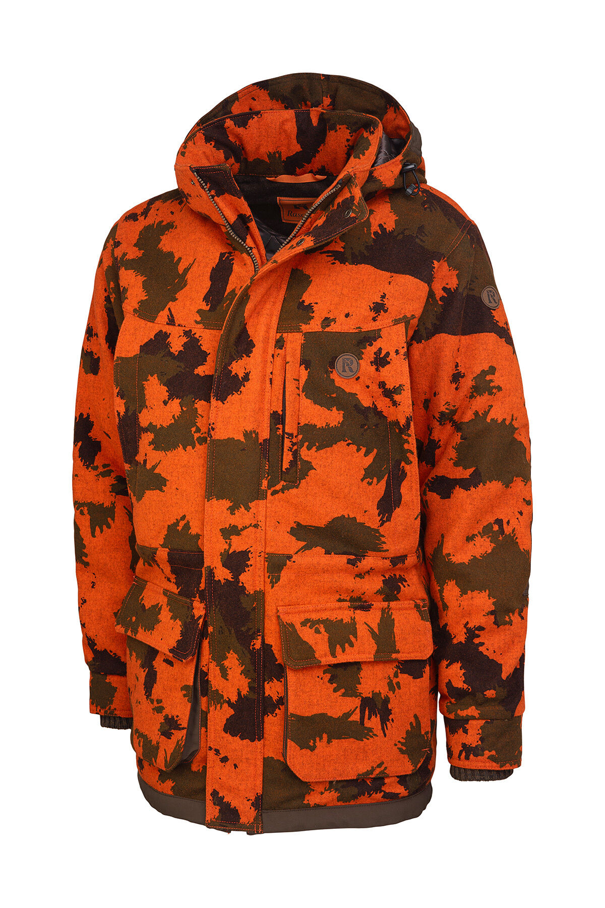 Rascher Signal-Camo-Lodenjacke Prestige (orange)