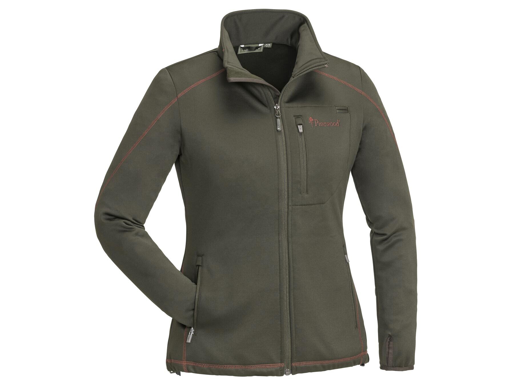 Pinewood Frazer Damen Sweater (Suede Brown/dark Copper)