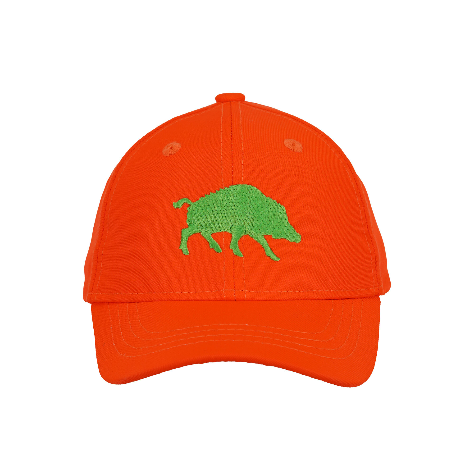 Hubertus Kinder Base Cap Wildschwein (orange)