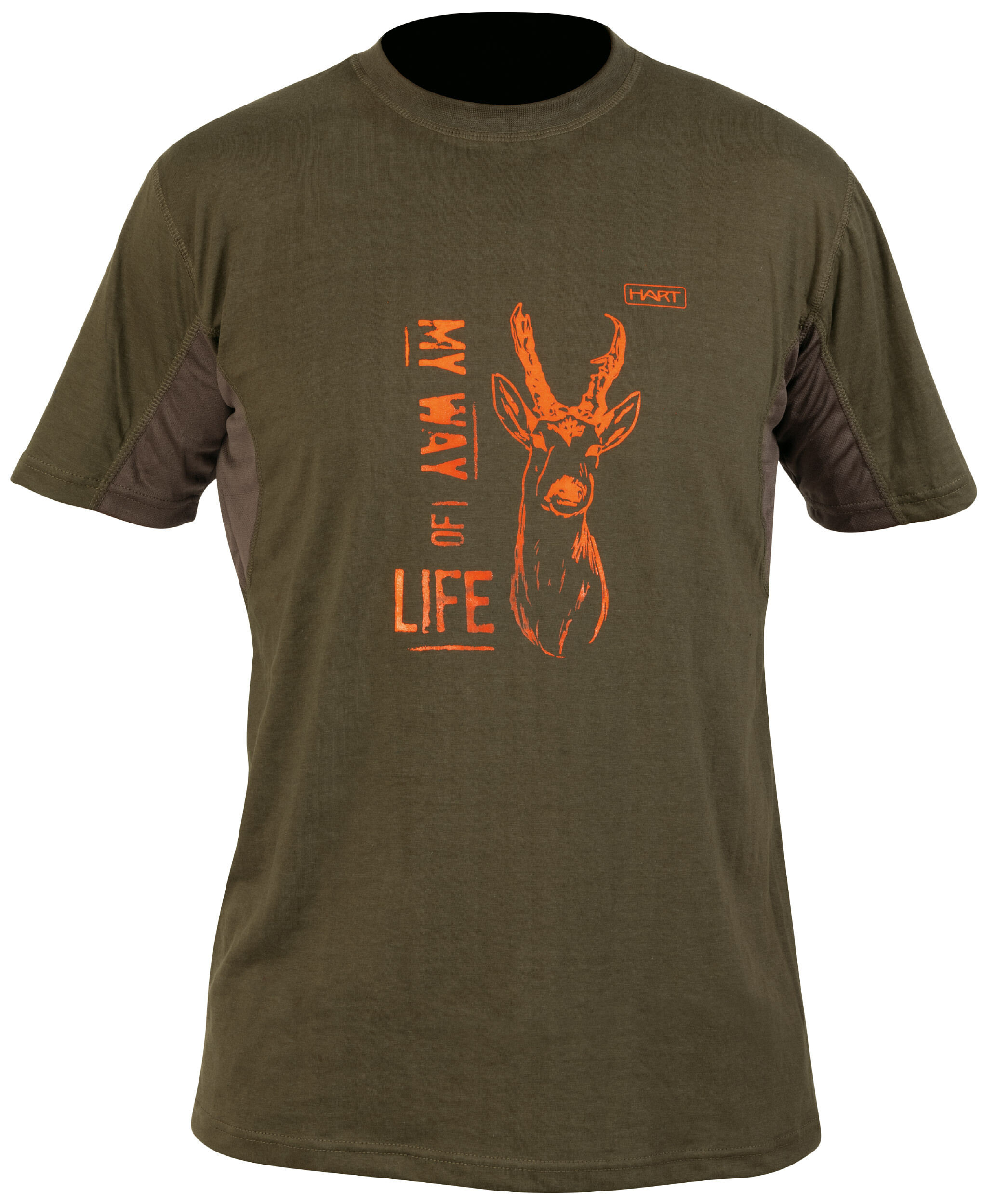 Hart T-Shirt Roe Deer Branded (grün) Hart T-Shirt Roe Deer Branded (grün)