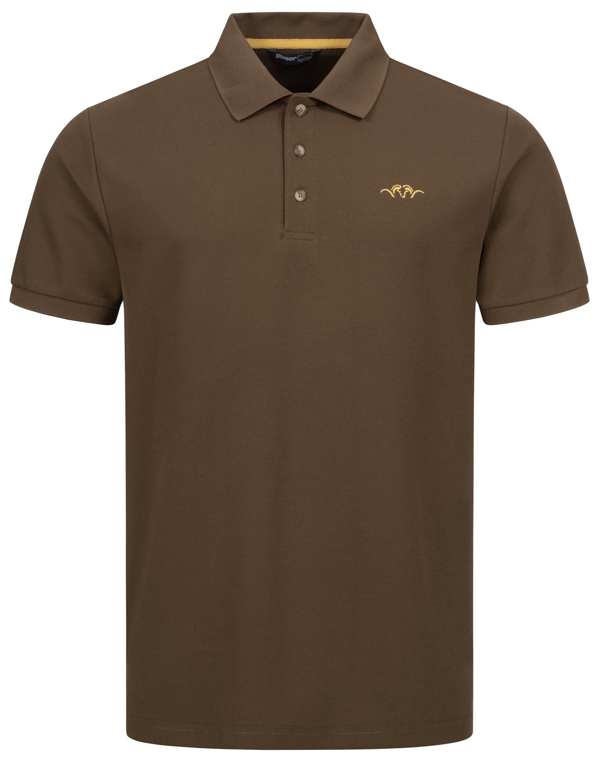 Blaser Solid Poloshirt 25 (Dunkelbraun)