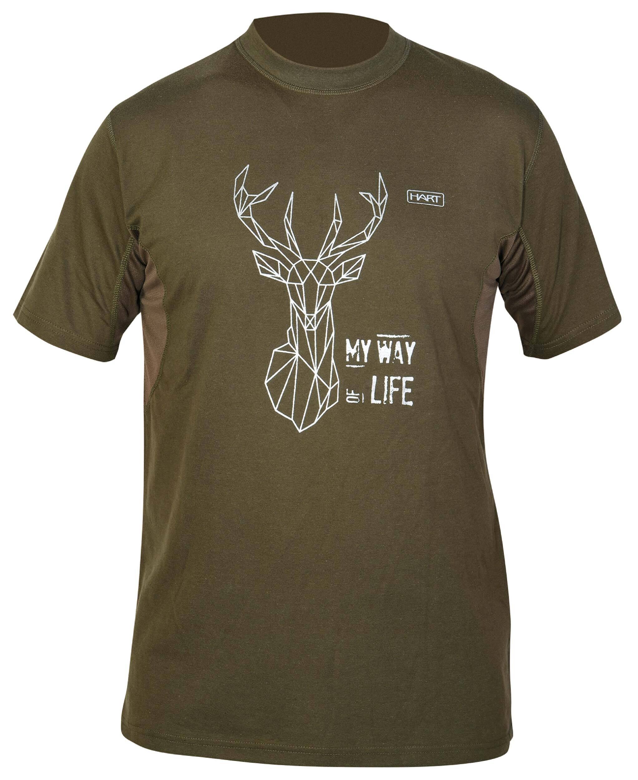 Hart Branded Deer T-Shirt (grün)
