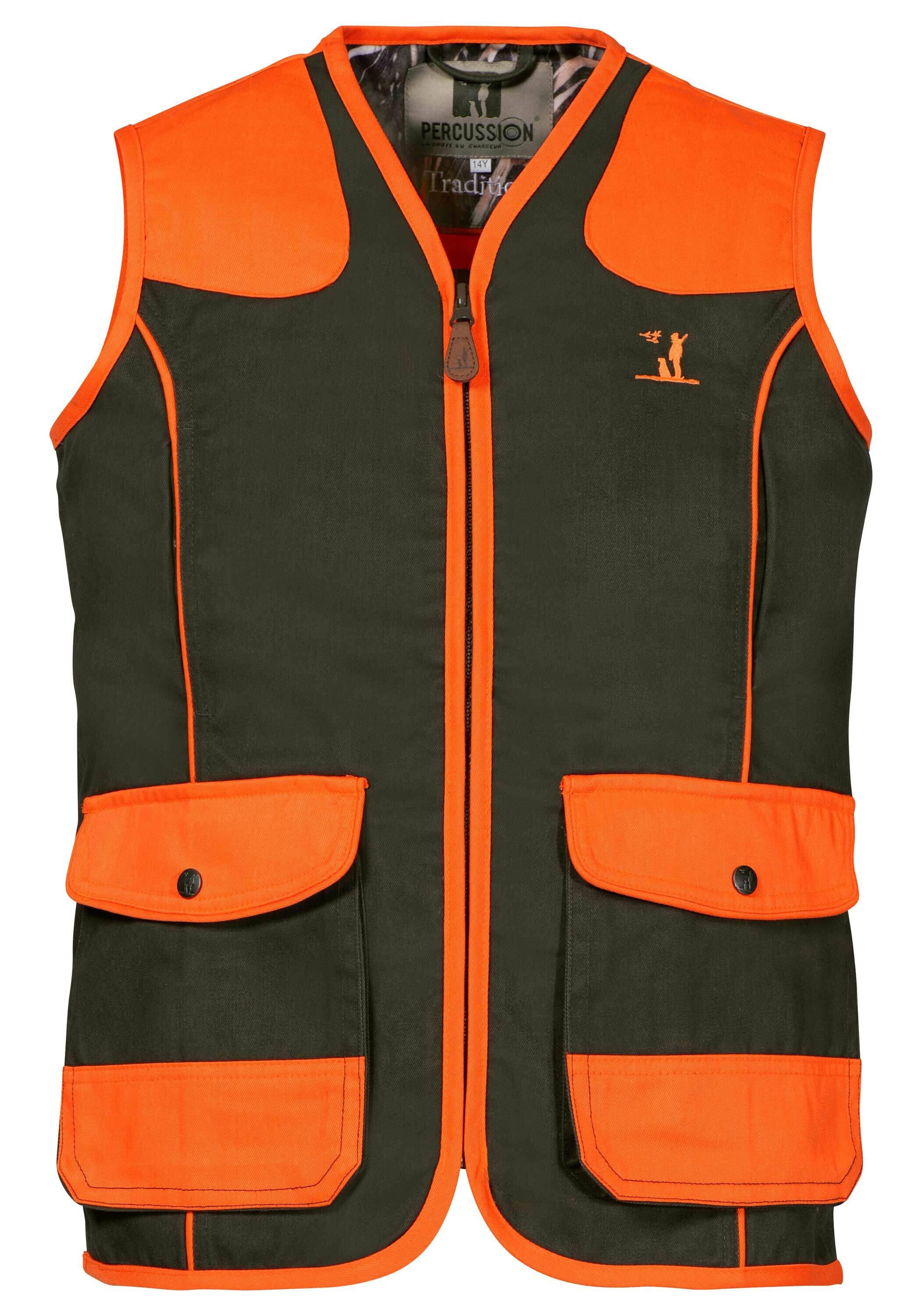 Percussion Kinder-Jagdweste Tradition (High Vis)