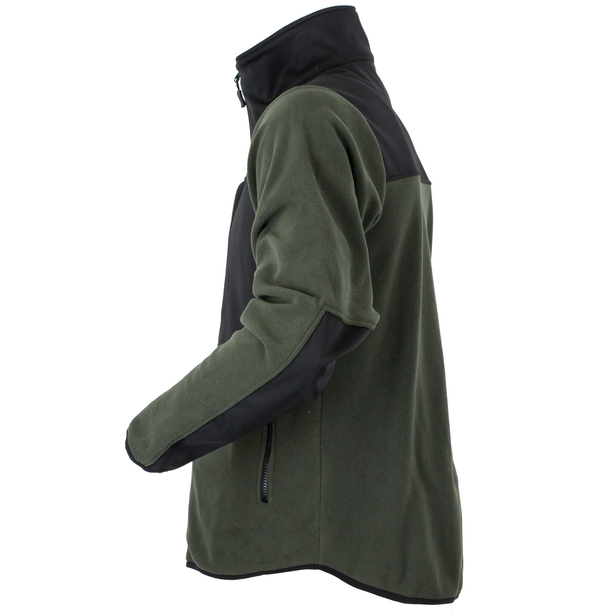 Ridgeline Kids Hybrid Fleece-Oberteil (OLIVE/BLACK)