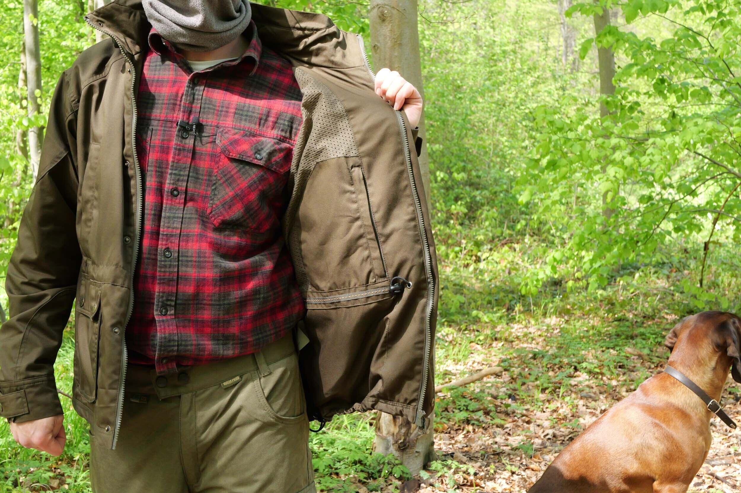 Hubertus Hydro Jacke (dunkel oliv) Hubertus Hydro Jacke (dunkel oliv)