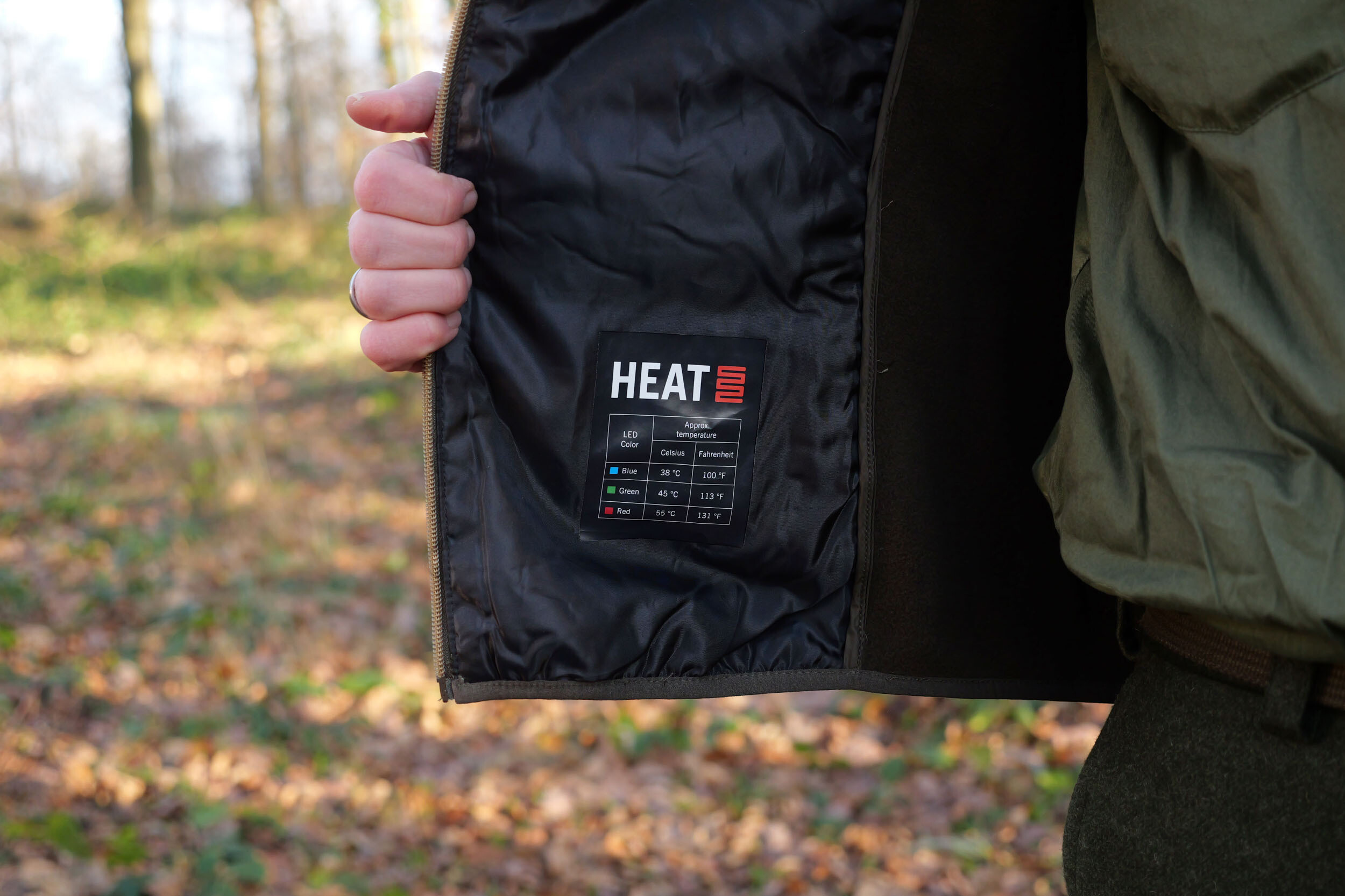 Deerhunter HEAT Inner Waistcoat Heizweste (Deep Green) Deerhunter HEAT Inner Waistcoat Heizweste (Deep Green)
