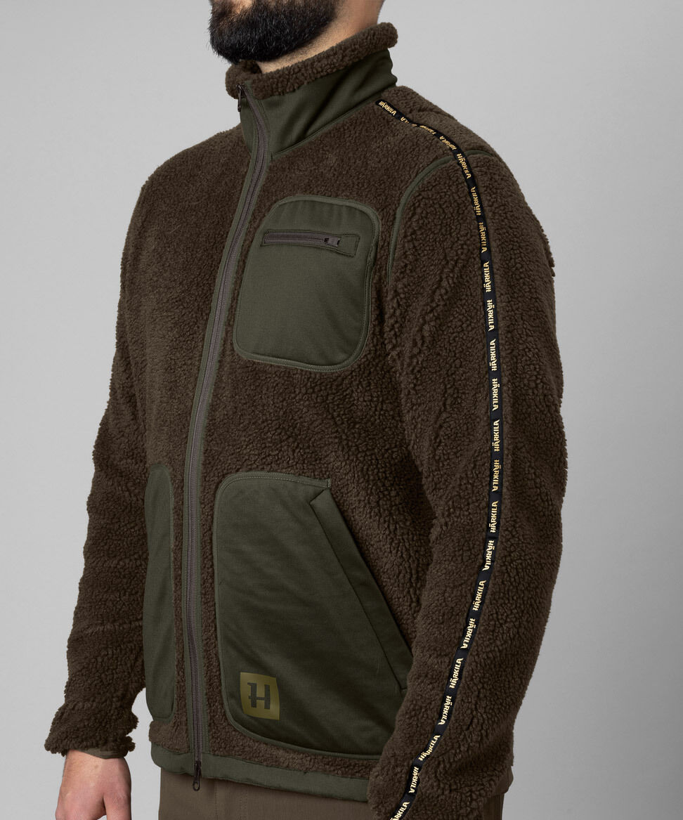 Härkila Rurik Teddyfleece-Jacke (Shadow grey/Willow green) Härkila Rurik Teddyfleece-Jacke (Shadow grey/Willow green)
