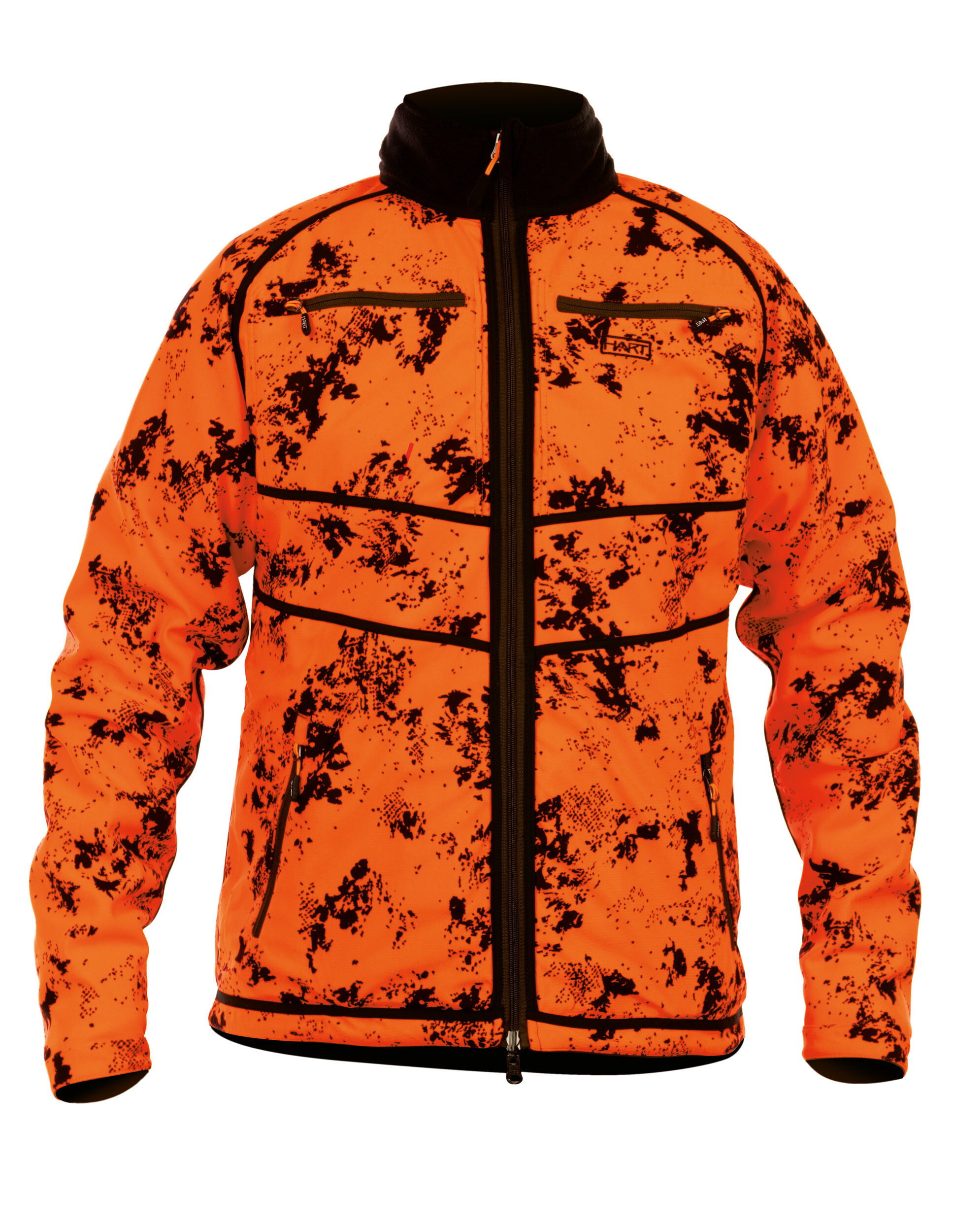 Hart Wendefleecejacke Rhon-S Camo (Grün/Orange)