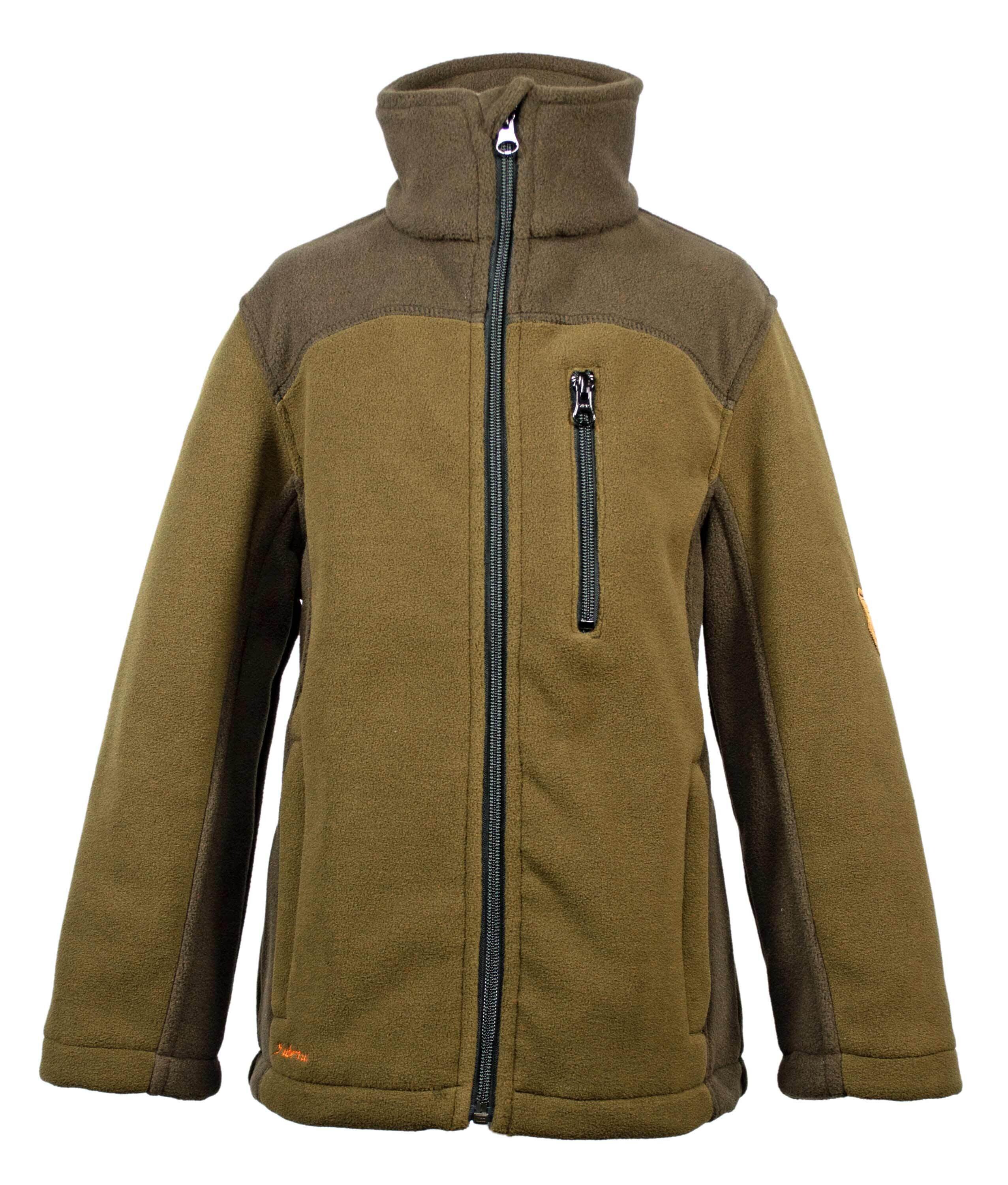 Hubertus Kinder-Fleecejacke Eifel (oliv/braun) Hubertus Kinder-Fleecejacke Eifel (oliv/braun)