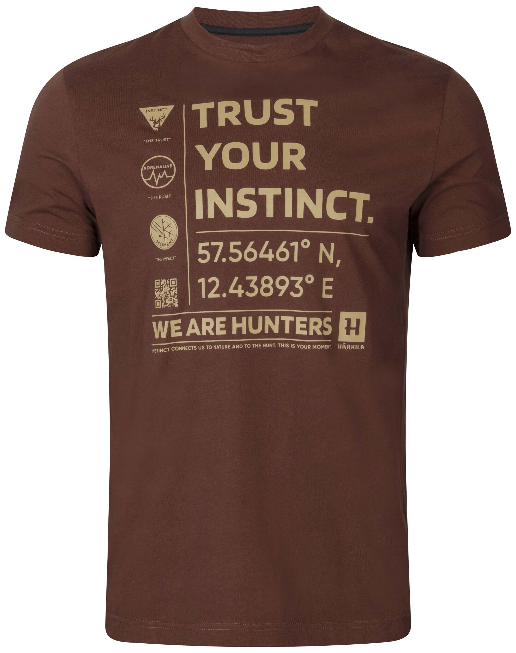 Härkila Instinct T-Shirt (Burgundy) Härkila Instinct T-Shirt (Burgundy)