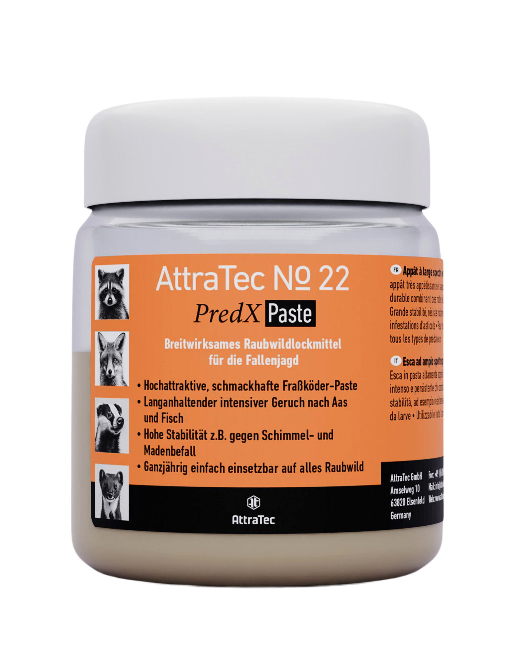 Attra Tec No. 22 PredX Paste für Raubwild