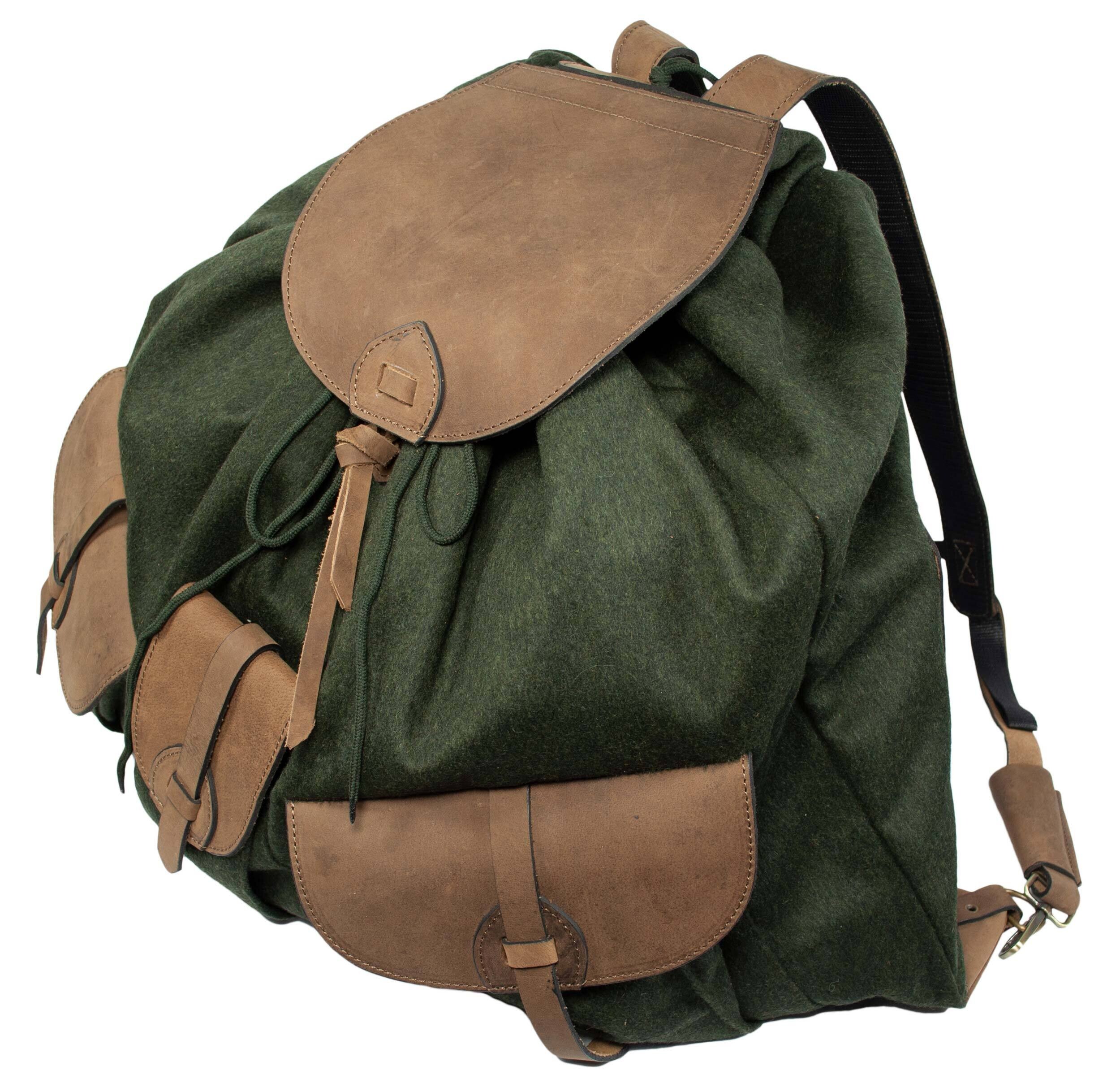 Hubertus Loden-Flüsterrucksack groß Hubertus Loden-Flüsterrucksack groß