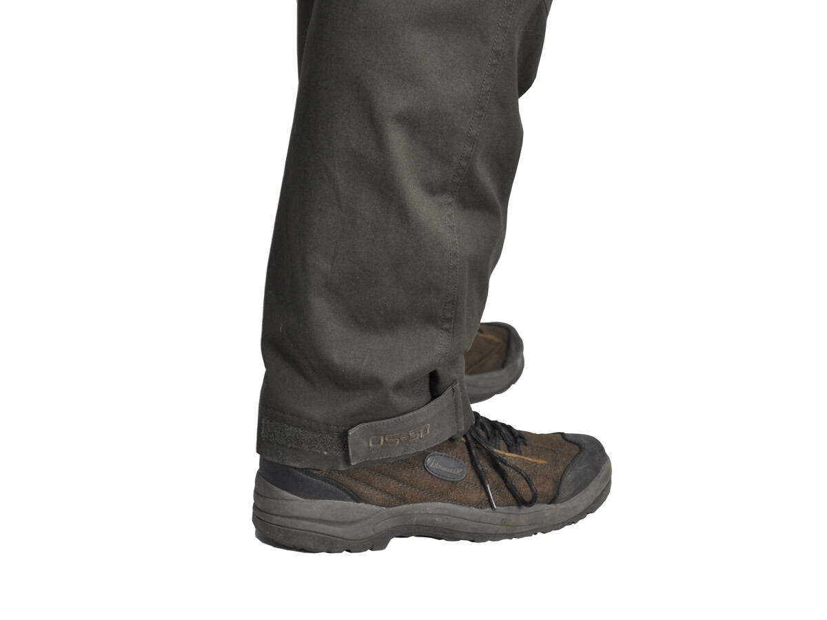 Hubertus Outdoorhose OS 50 Membran Blattschuss (oliv/braun)