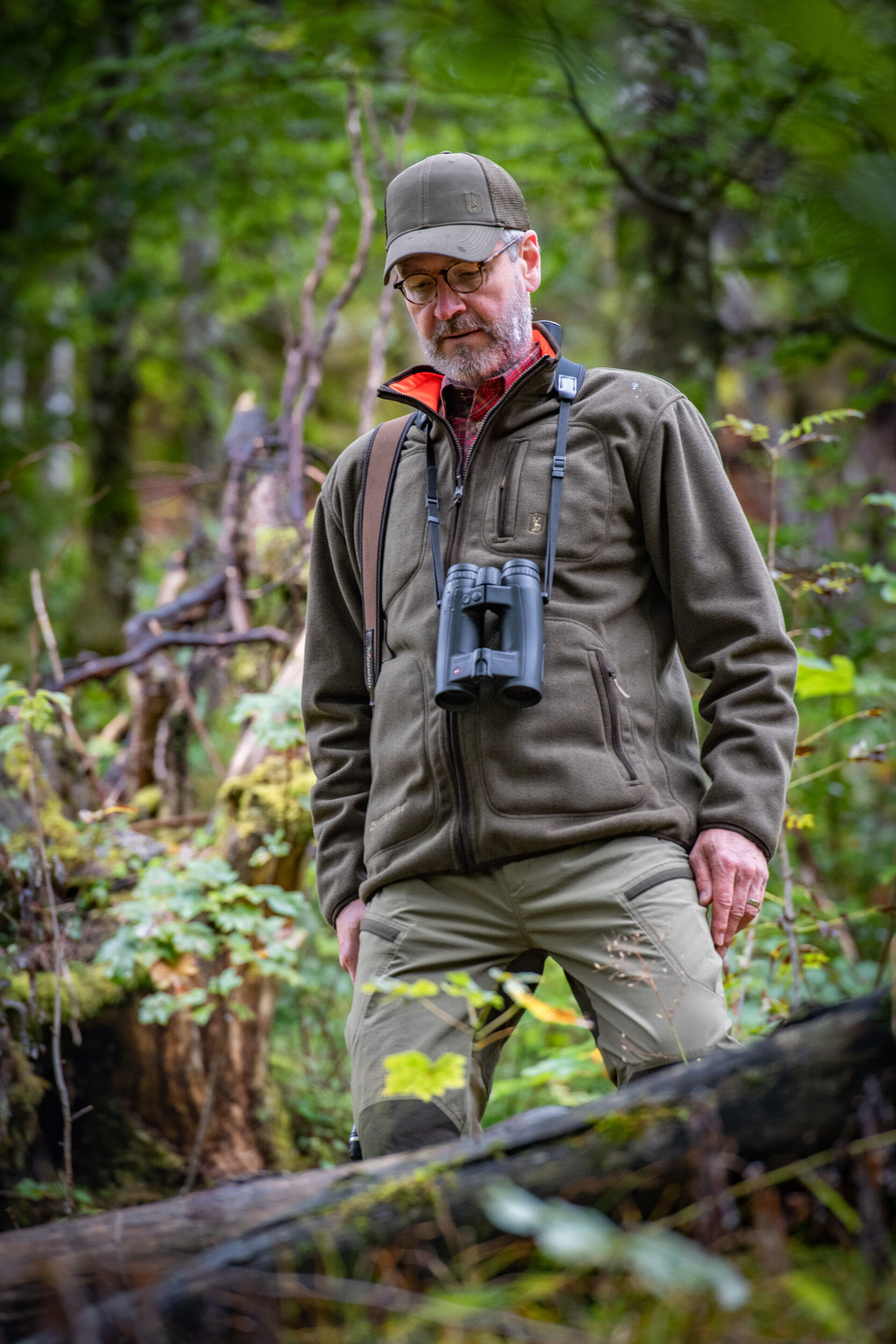 Deerhunter Gamekeeper Wende-Fleecejacke (Orange)