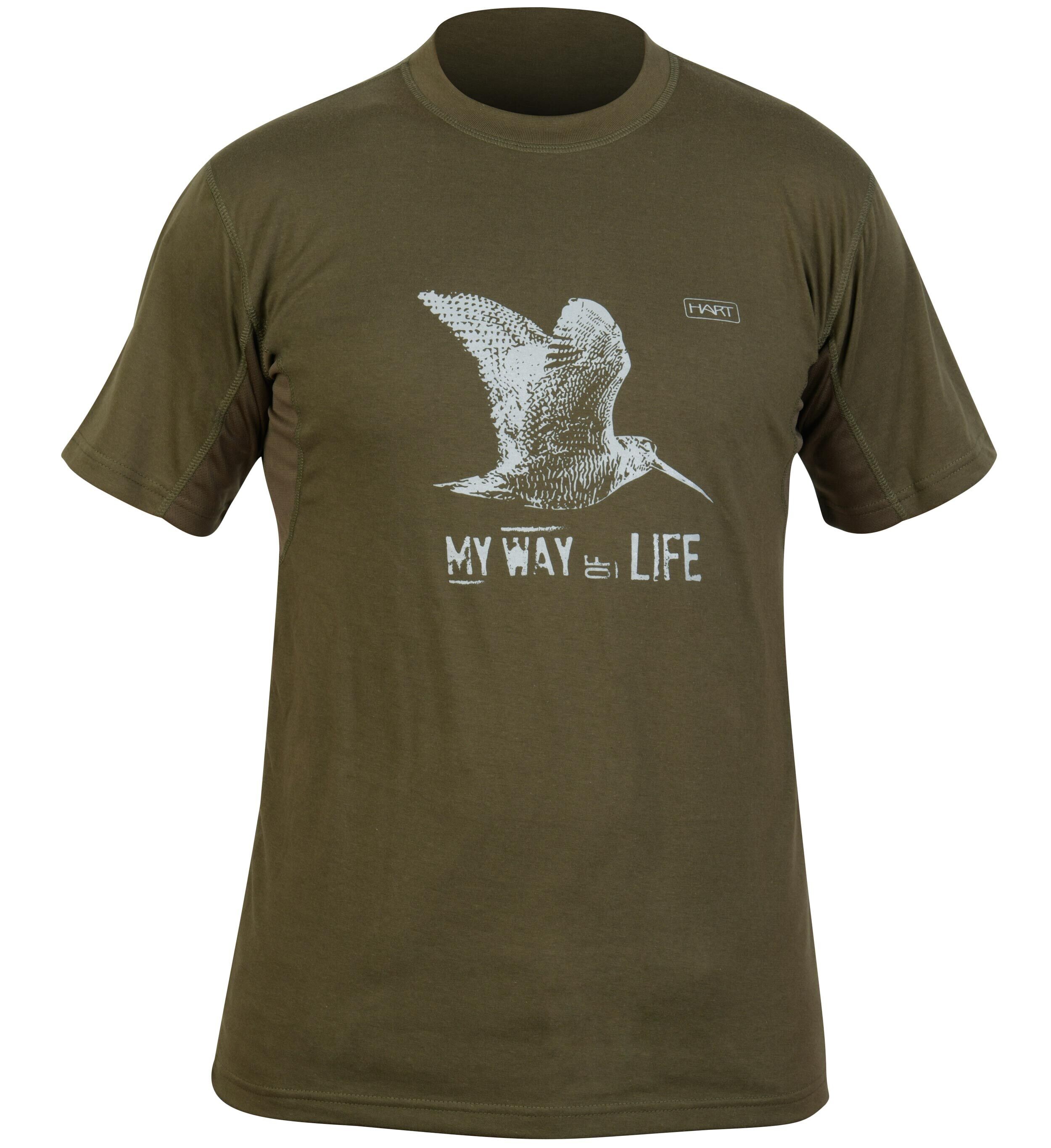Hart T-Shirt Becasse (Grün)