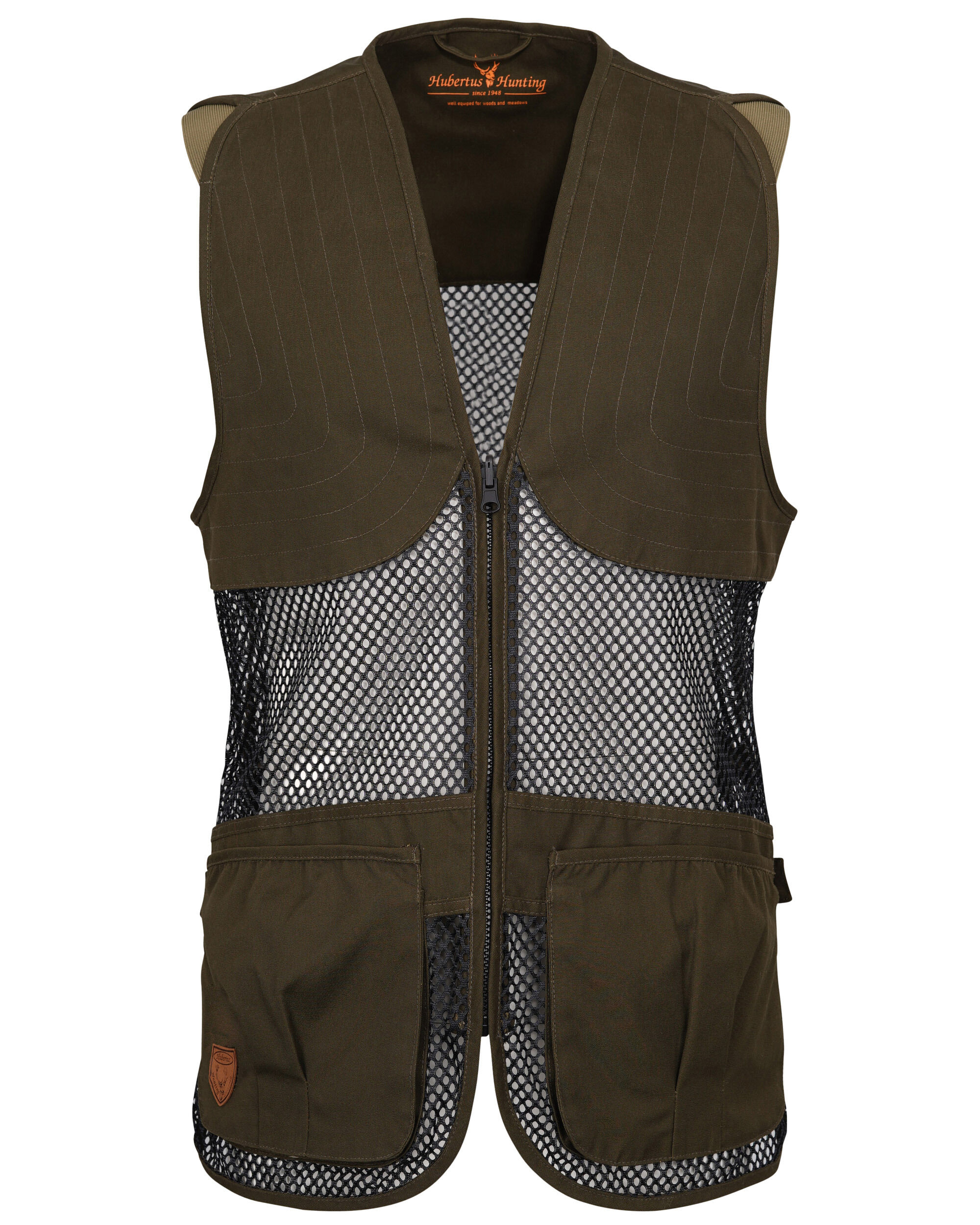 Hubertus Netz-Schießweste Conner (dunkeloliv)