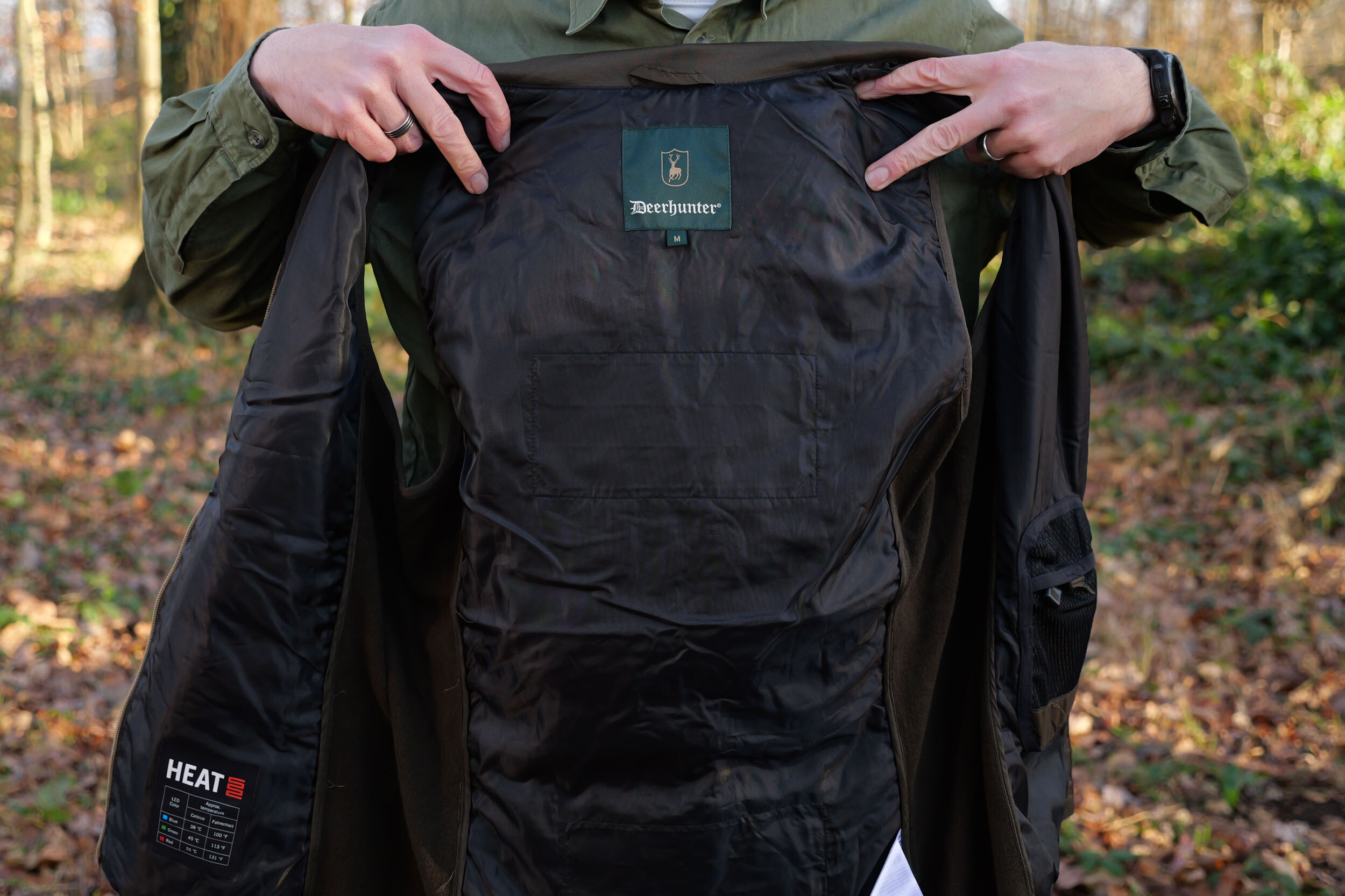 Deerhunter HEAT Inner Waistcoat Heizweste (Deep Green) Deerhunter HEAT Inner Waistcoat Heizweste (Deep Green)