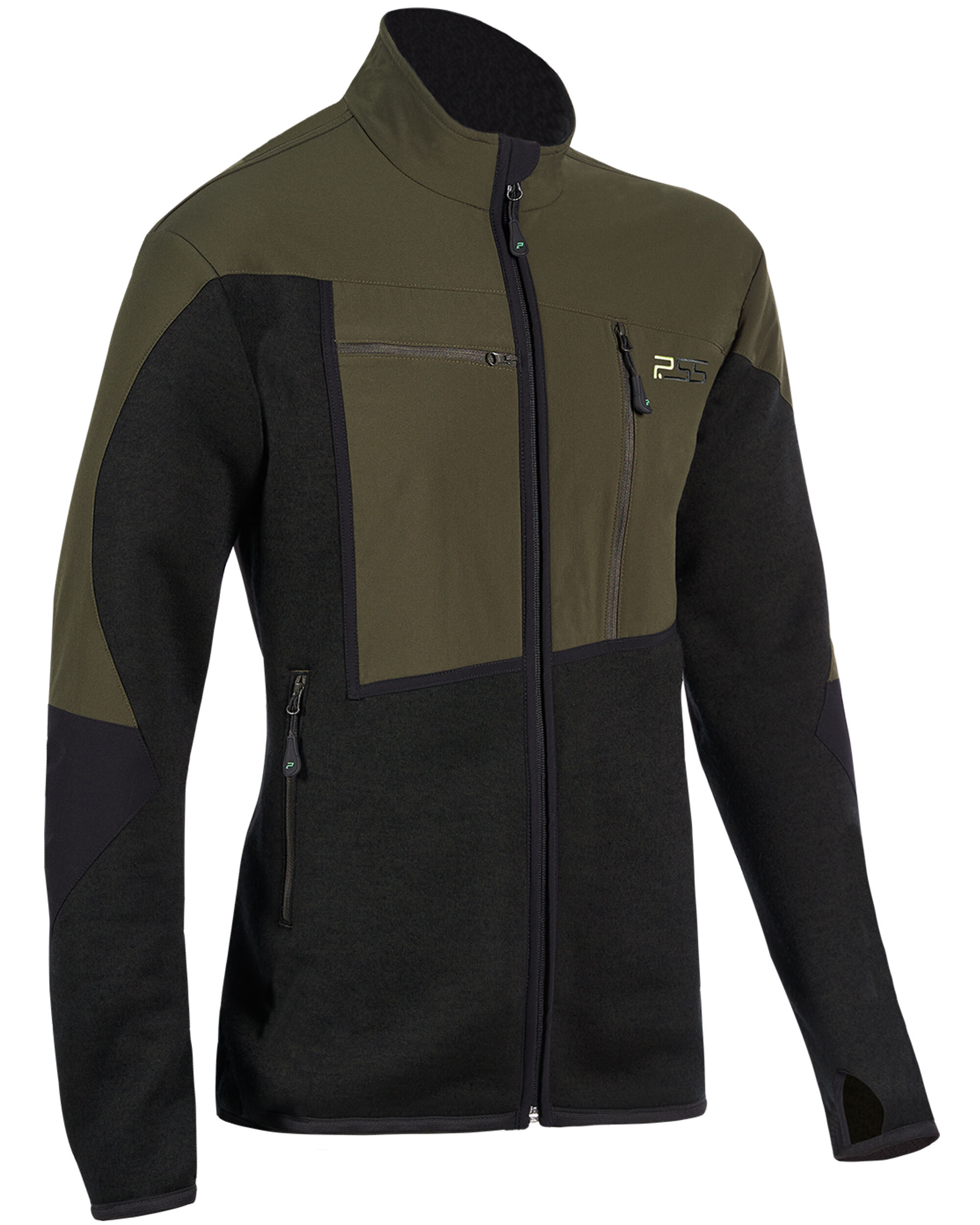 PSS X-treme Wollstrickjacke Nordfell (grün)
