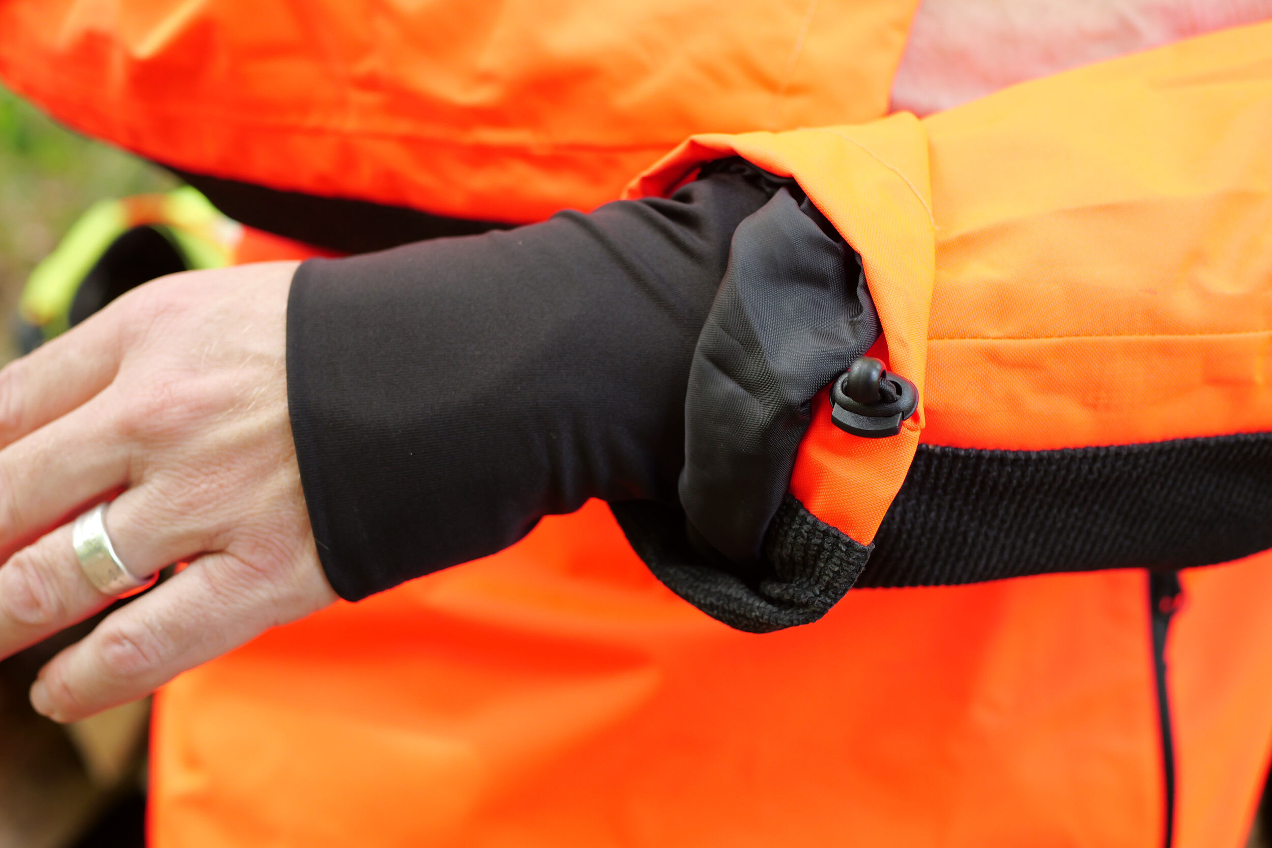 PSS X-treme Hybrid Schlupfjacke (rot/gelb)