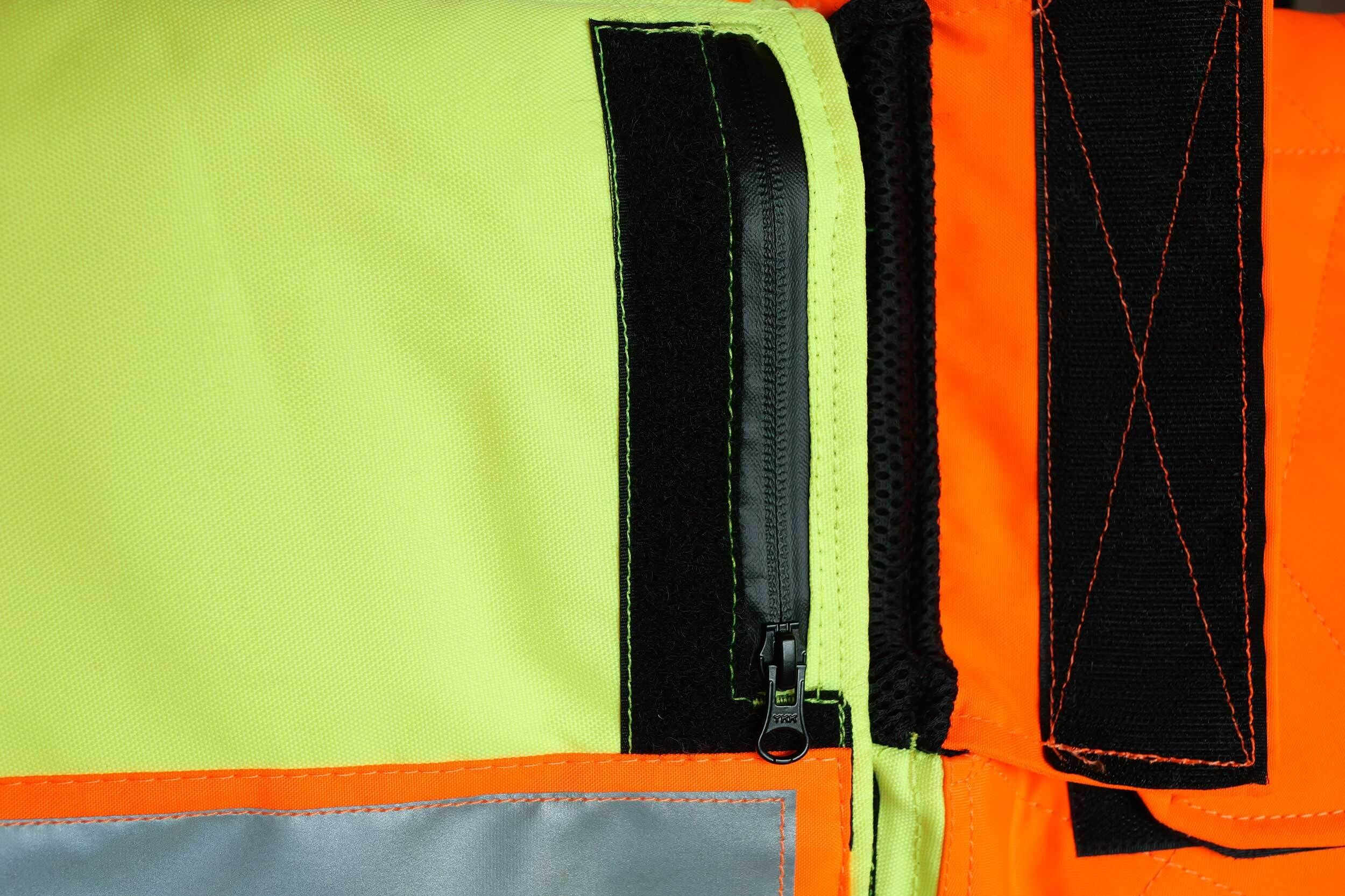 Hubertus Hundeschutzweste (gelb/orange)