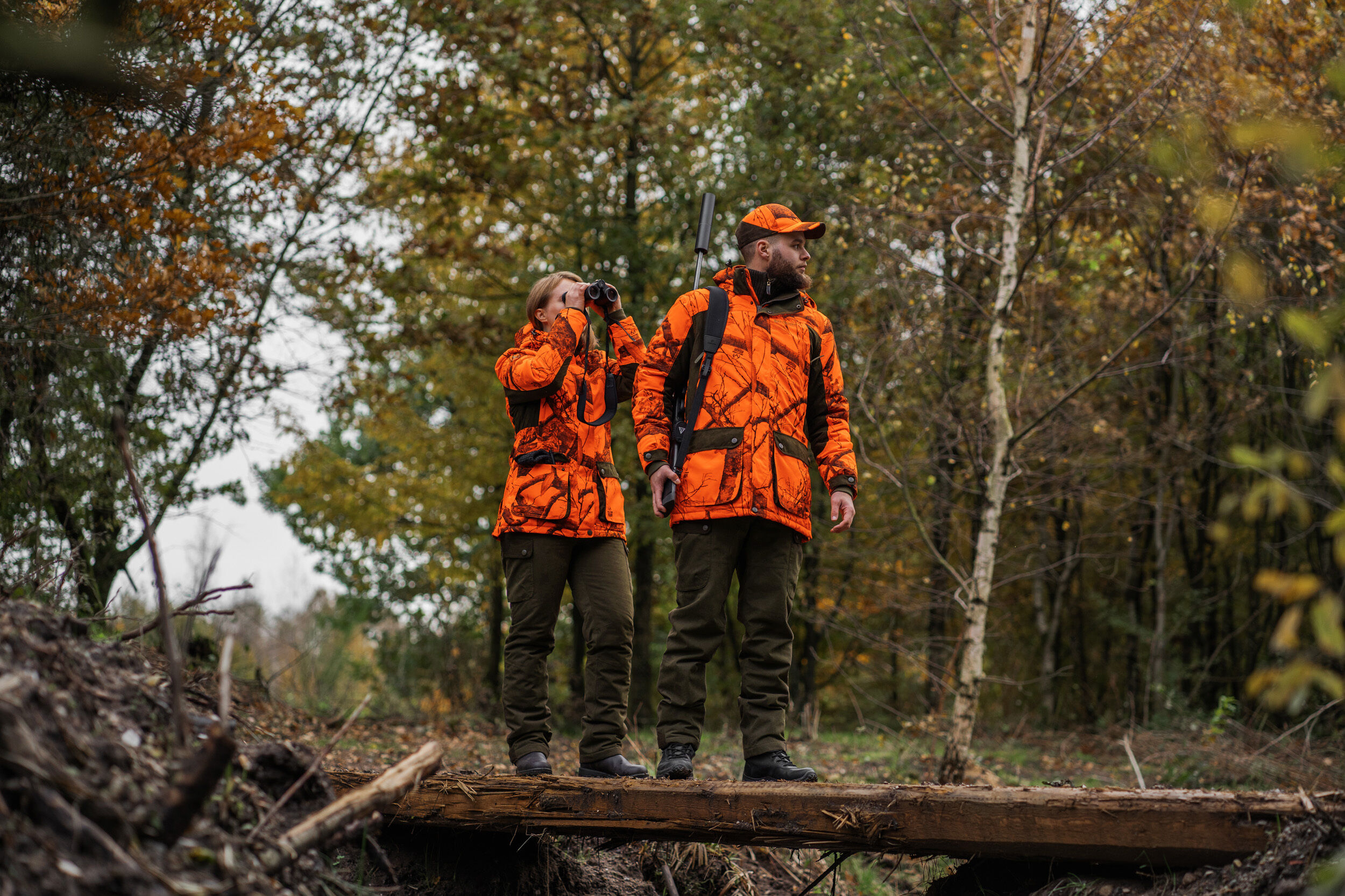 Deerhunter Eagle Winterjacke (Realtree Edge Orange)