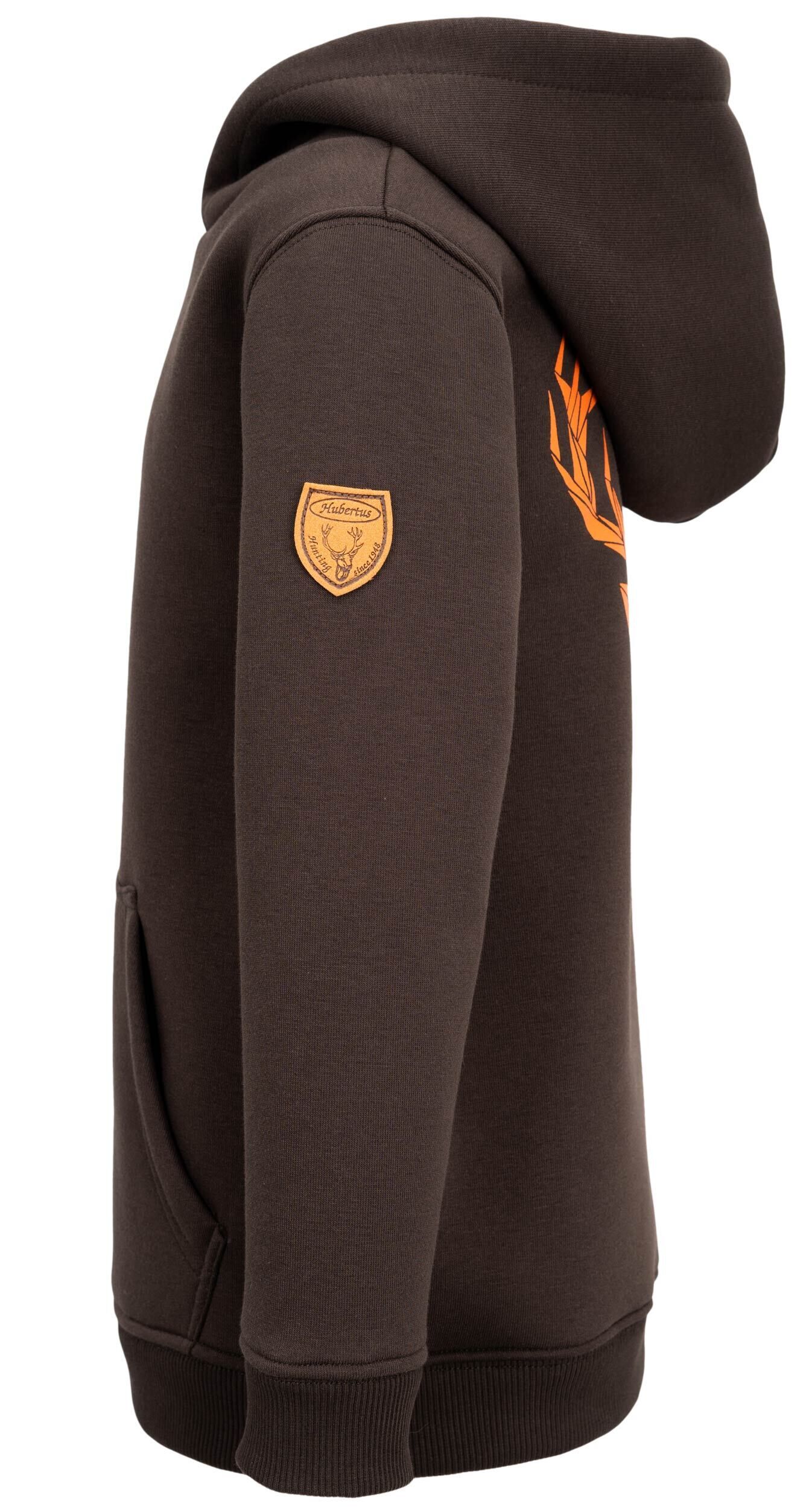 Hubertus Kinderhoodie Hirsch (oliv/braun) Hubertus Kinderhoodie Hirsch (oliv/braun)